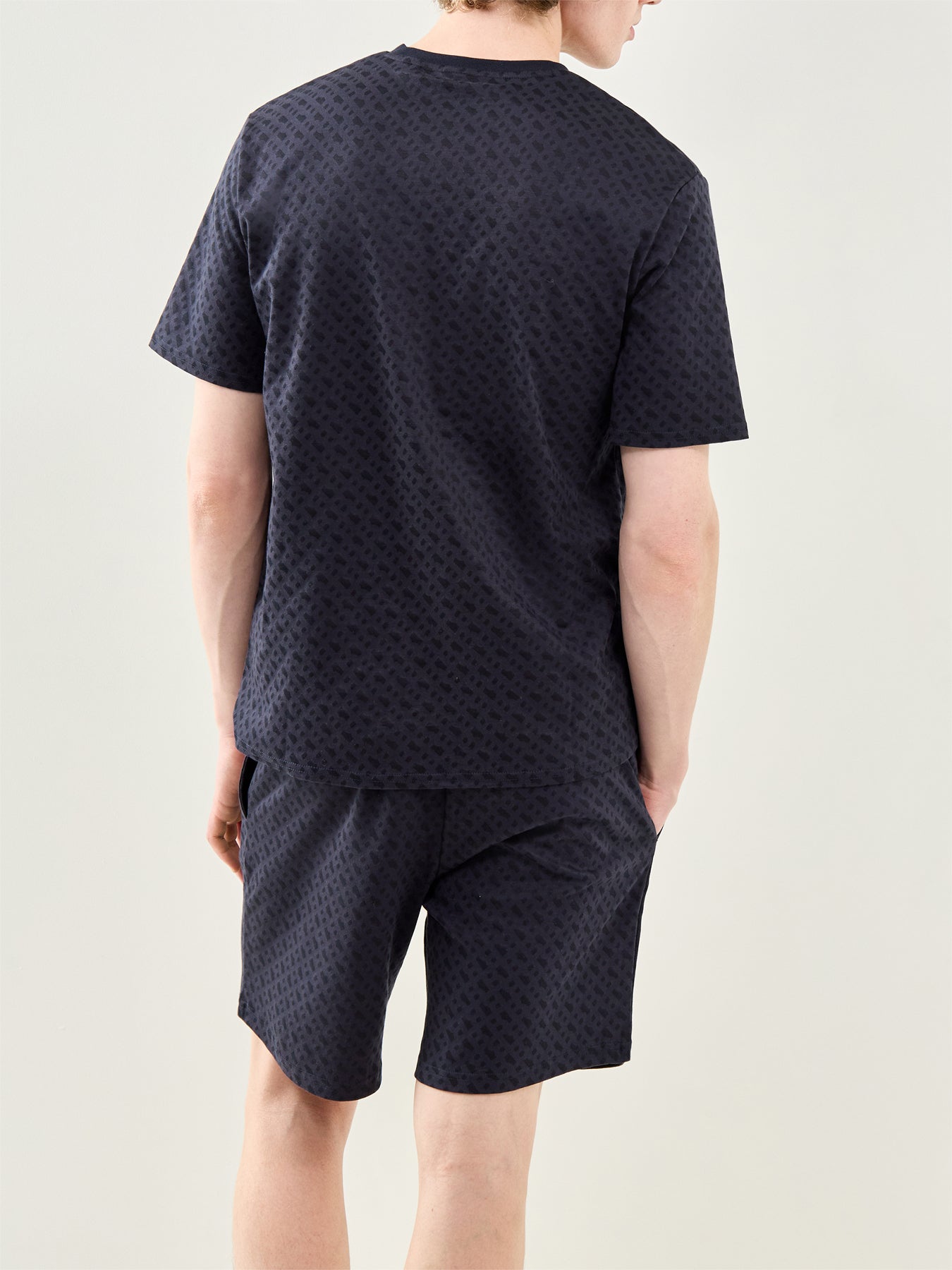 Relax Cotton Lounge Shorts Navy