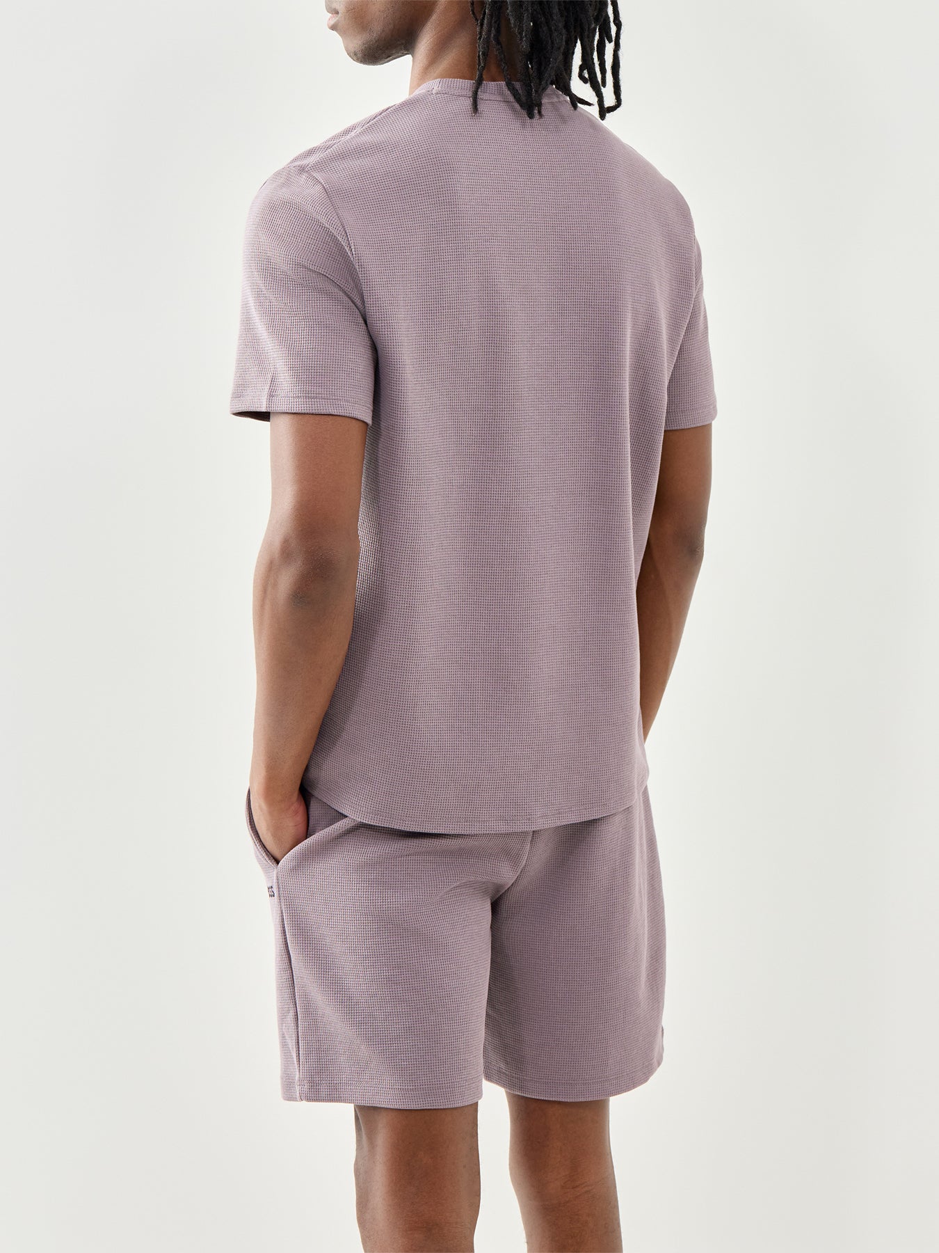 Waffle Shorts Purple