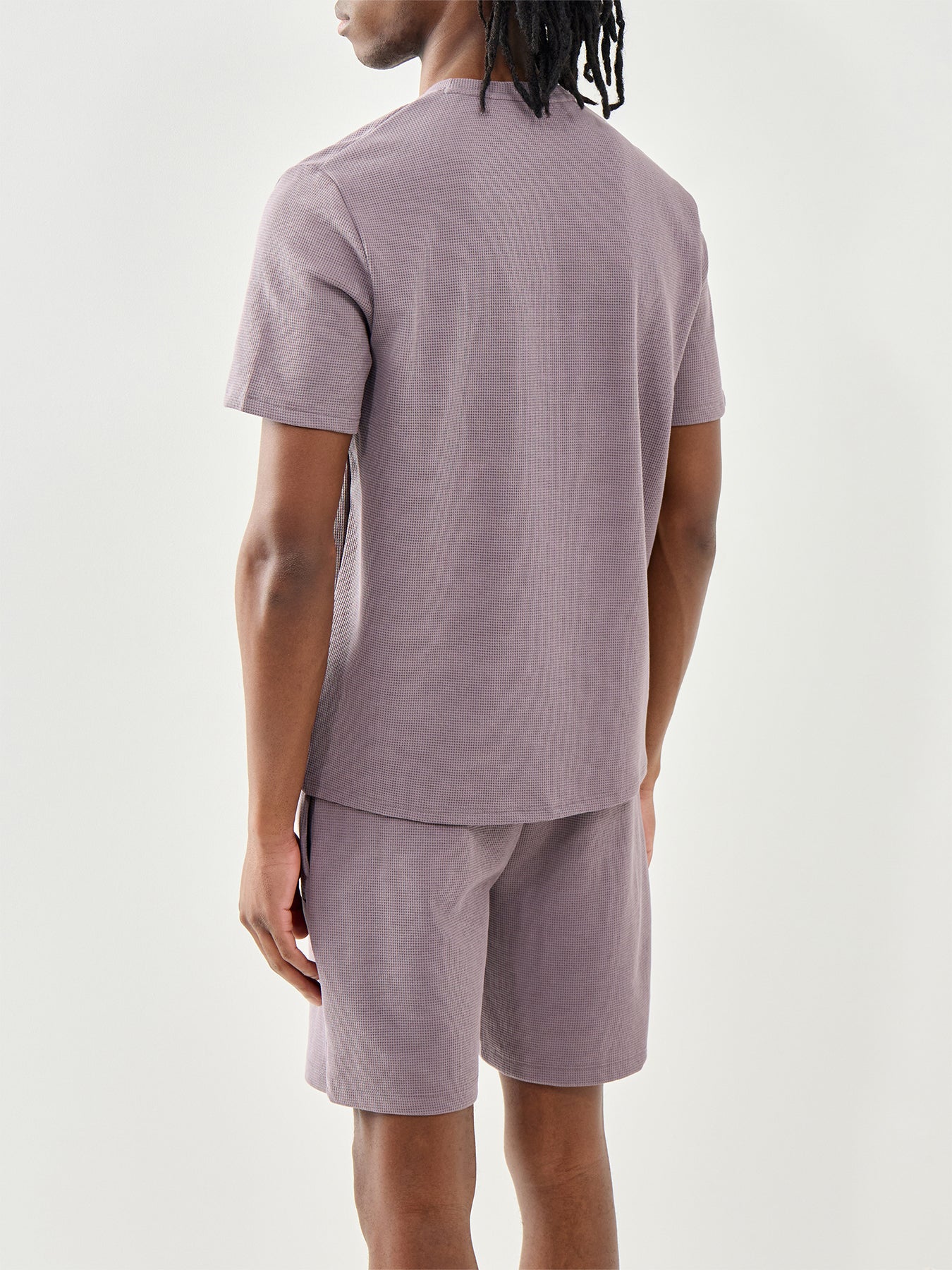 Waffle T-Shirt Purple