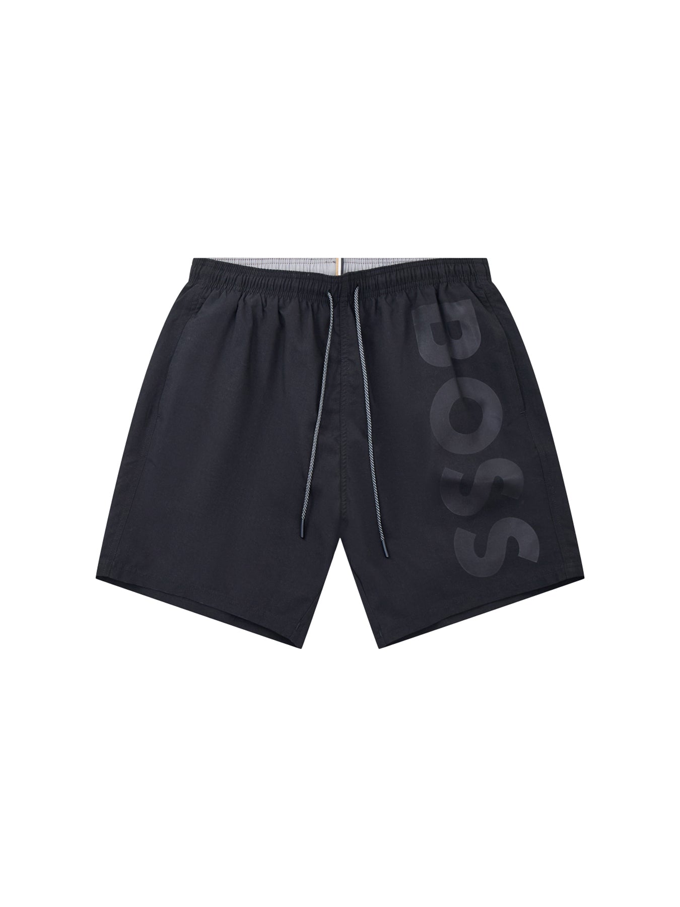 Orca Logo Swim Shorts Black