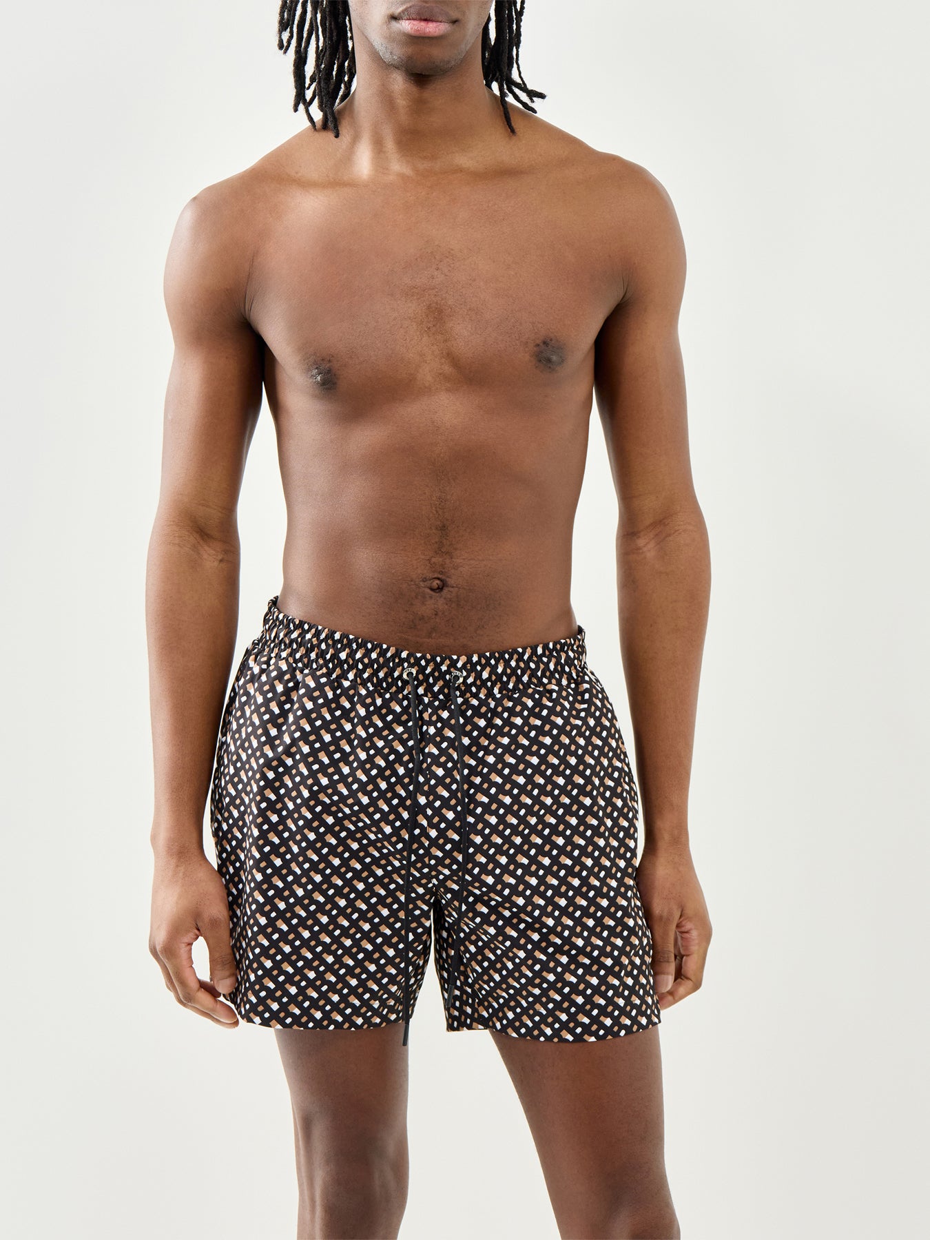 Manu Corp Monogram Swim Shorts