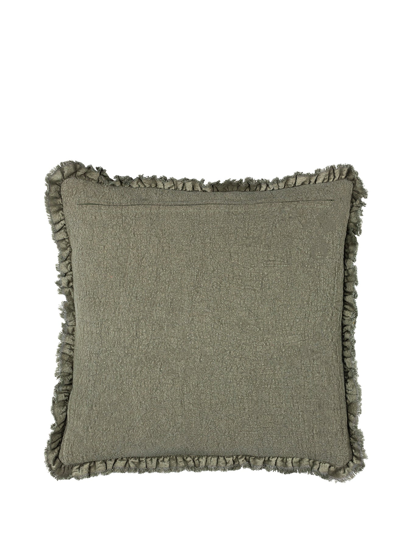 Bertie Feather Cushion Moss