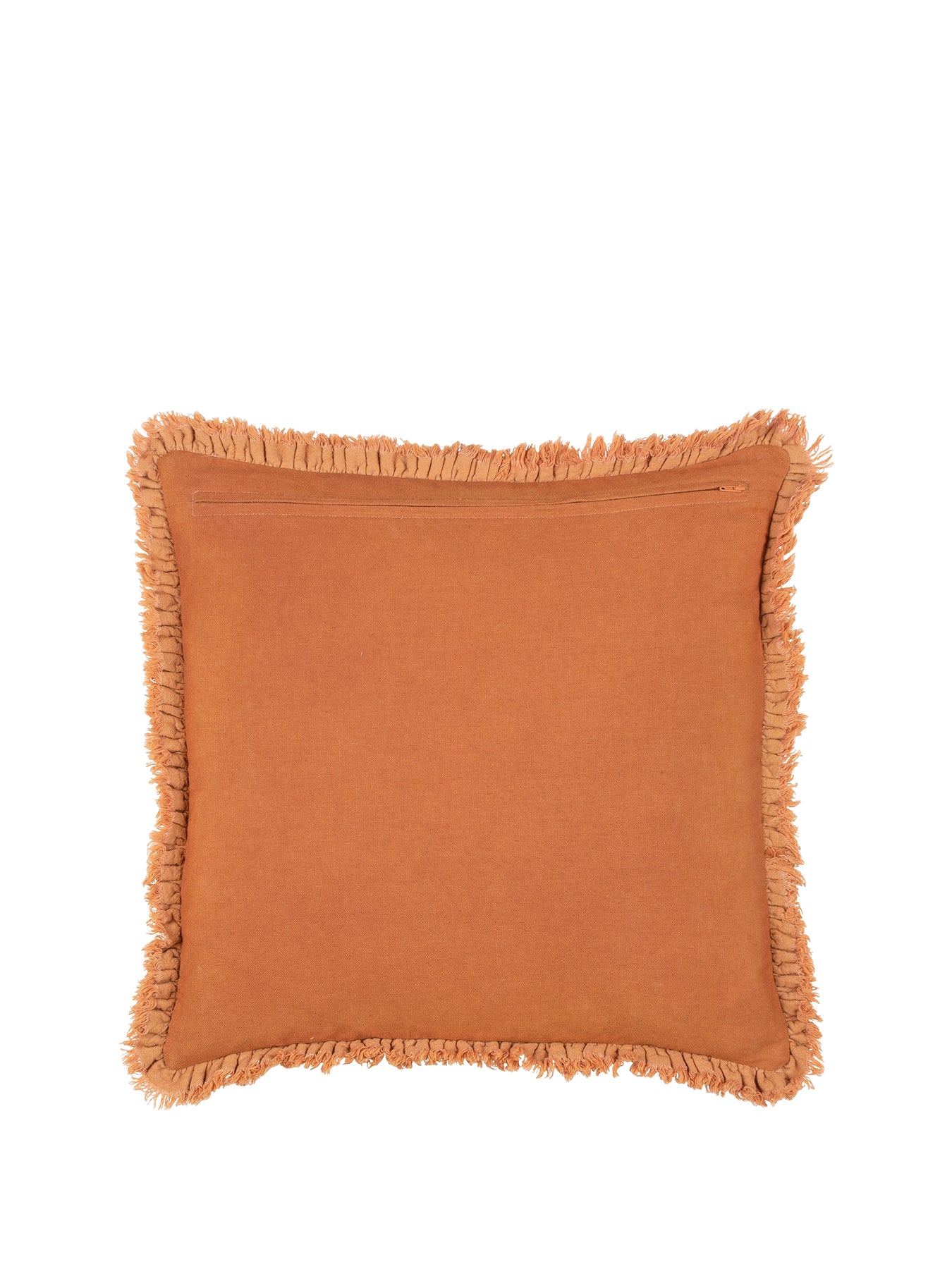 Bertie Feather Cushion Rust