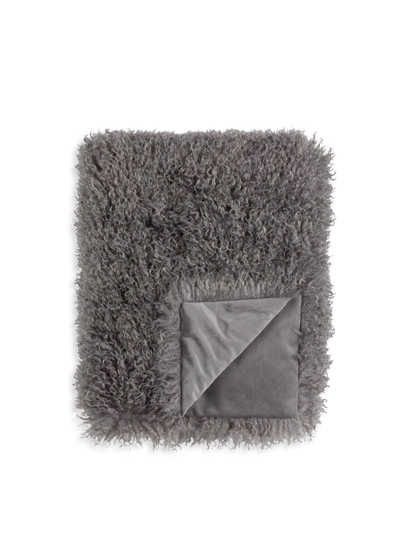 Rowan Soft-Touch Throw Grey