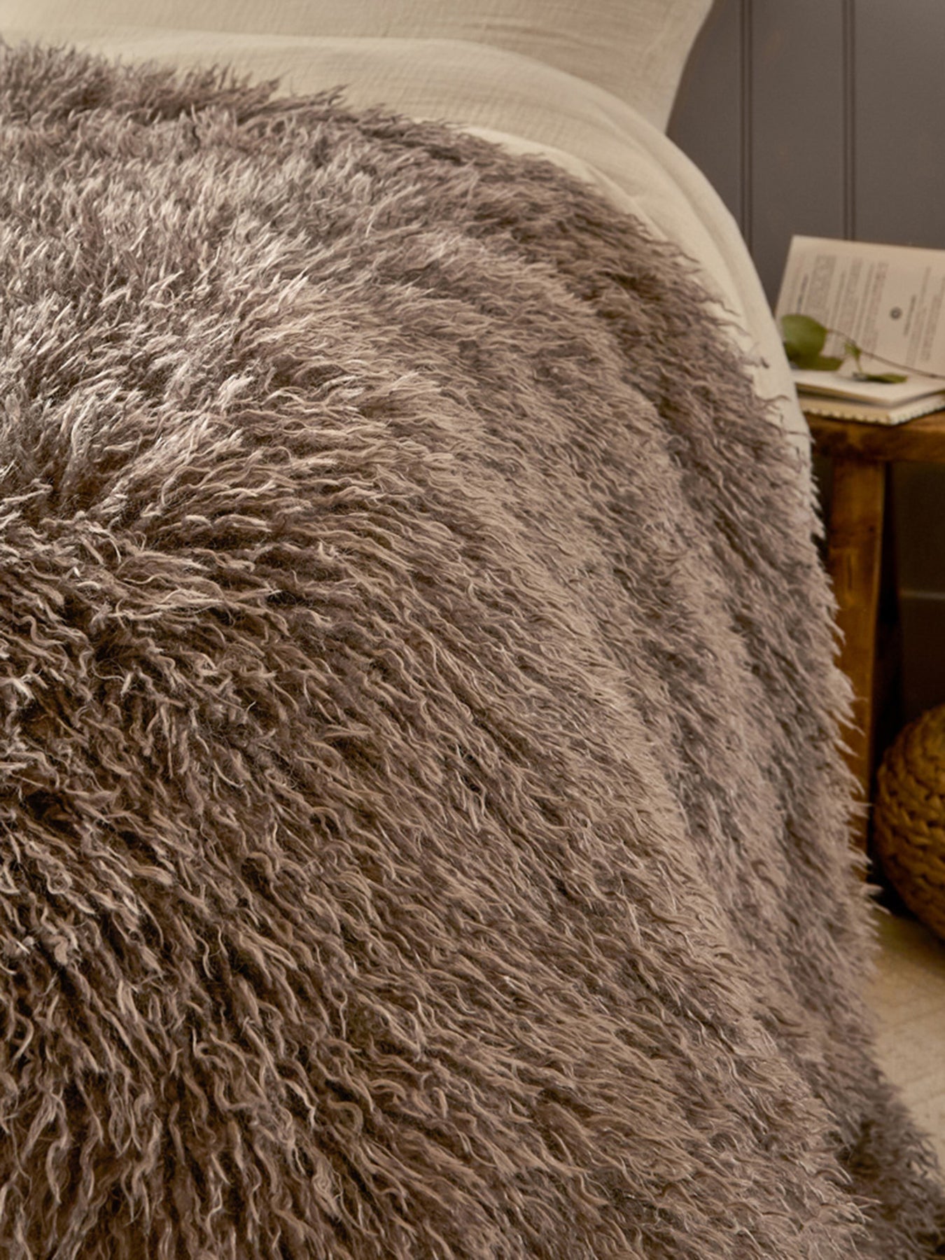 Rowan Soft-Touch Throw Mocha