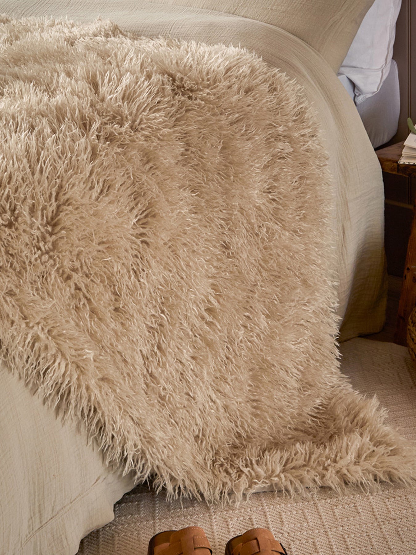 Rowan Soft-Touch Throw Natural