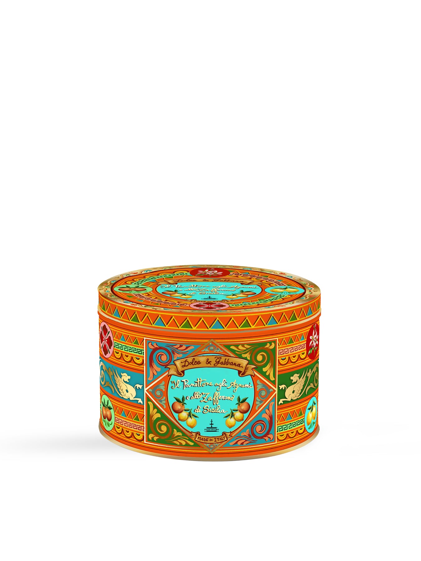 Sicilian Lemon Orange and Saffron Panettone