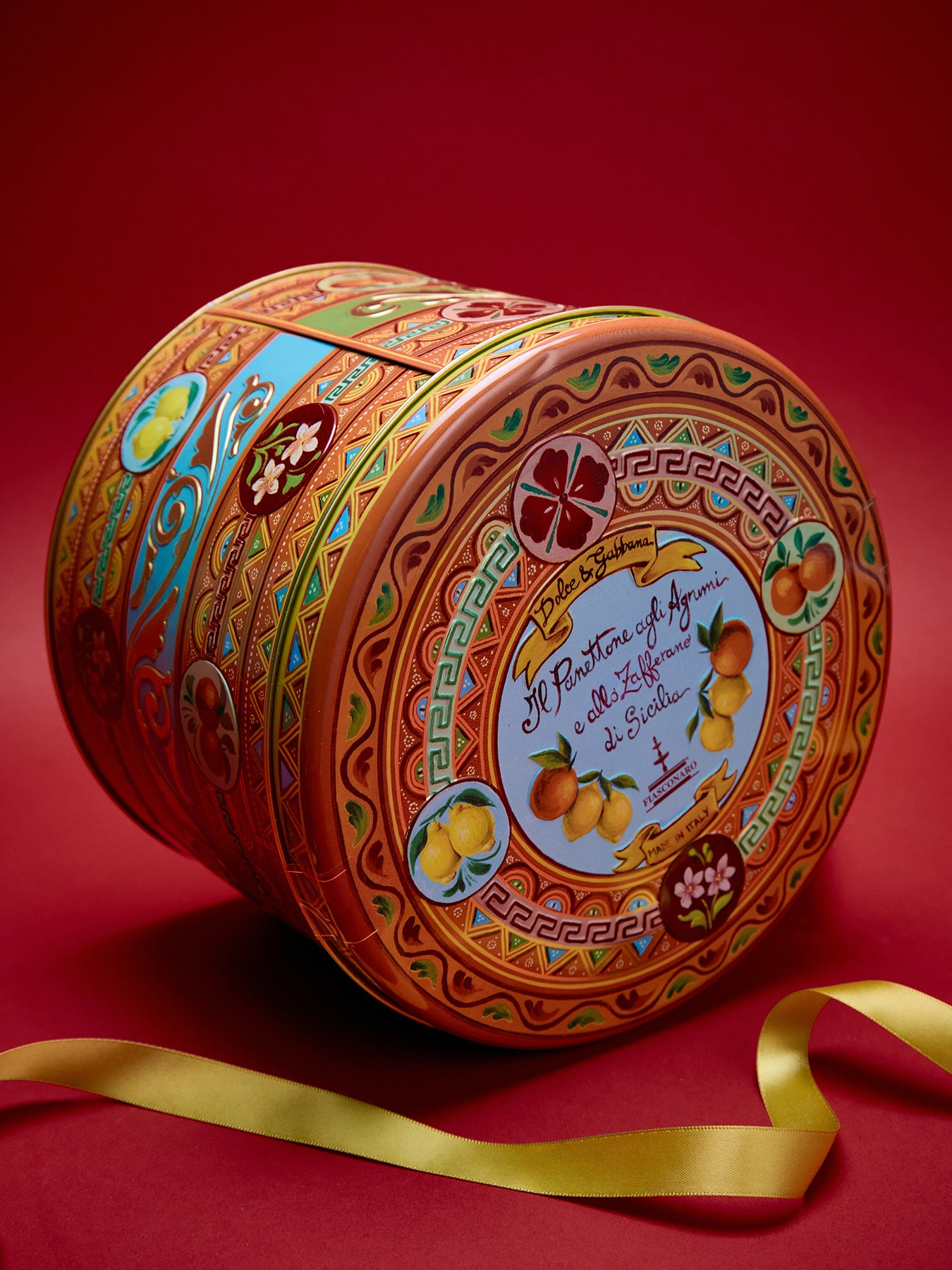 Sicilian Lemon, Orange & Saffron Panettone