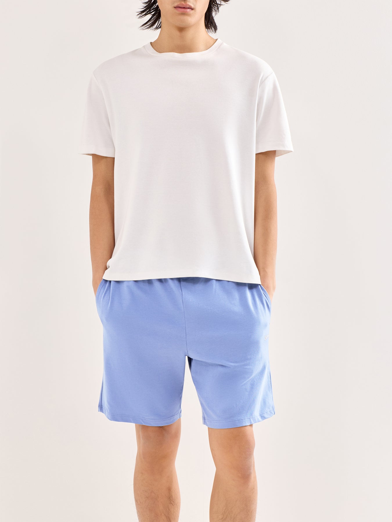 Mix & Match Jersey Shorts Blue