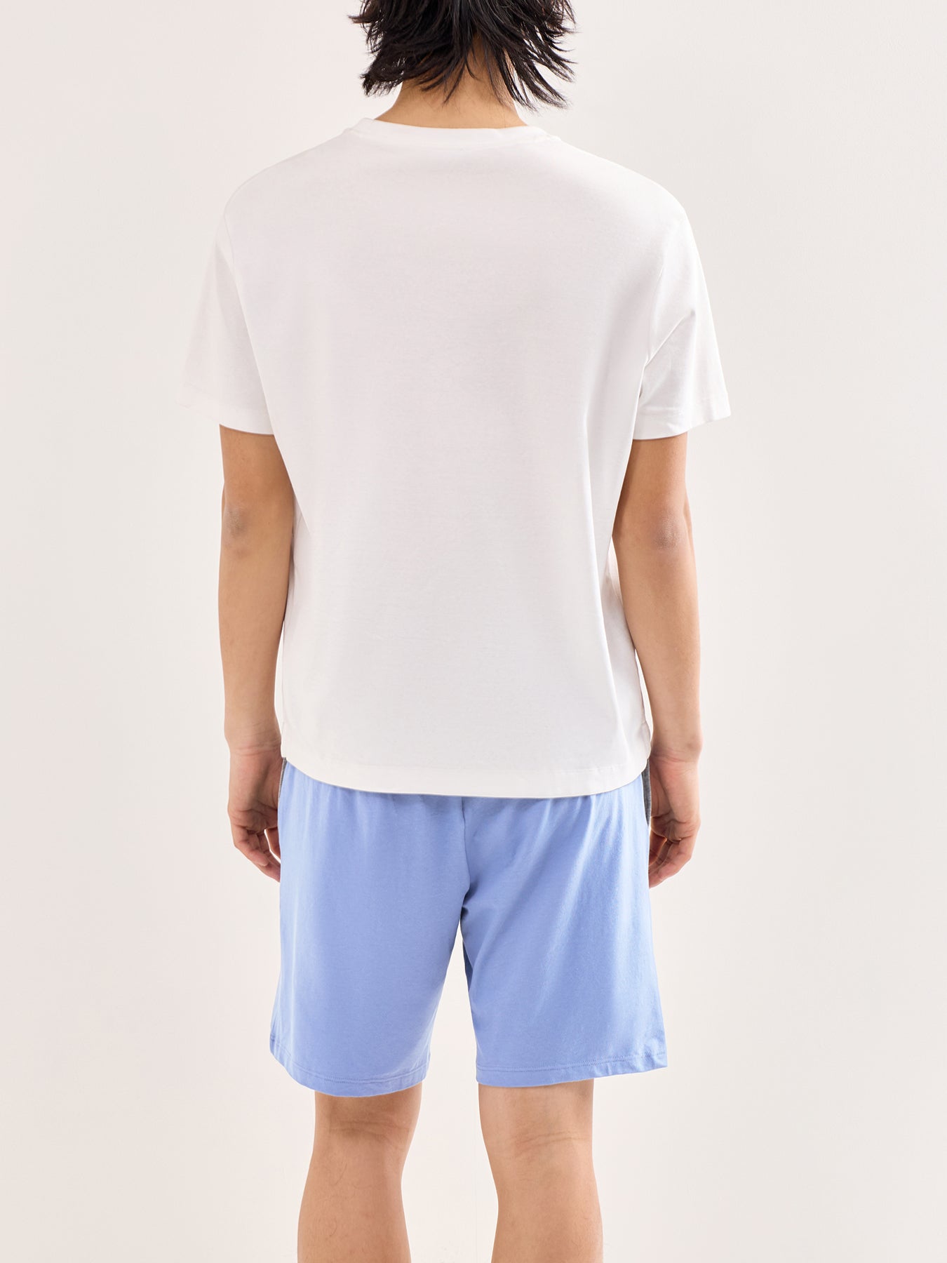 Mix & Match Jersey Shorts Blue