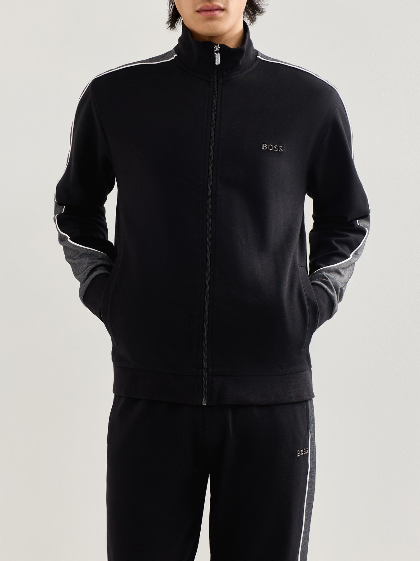 Tracksuit Jacket Black