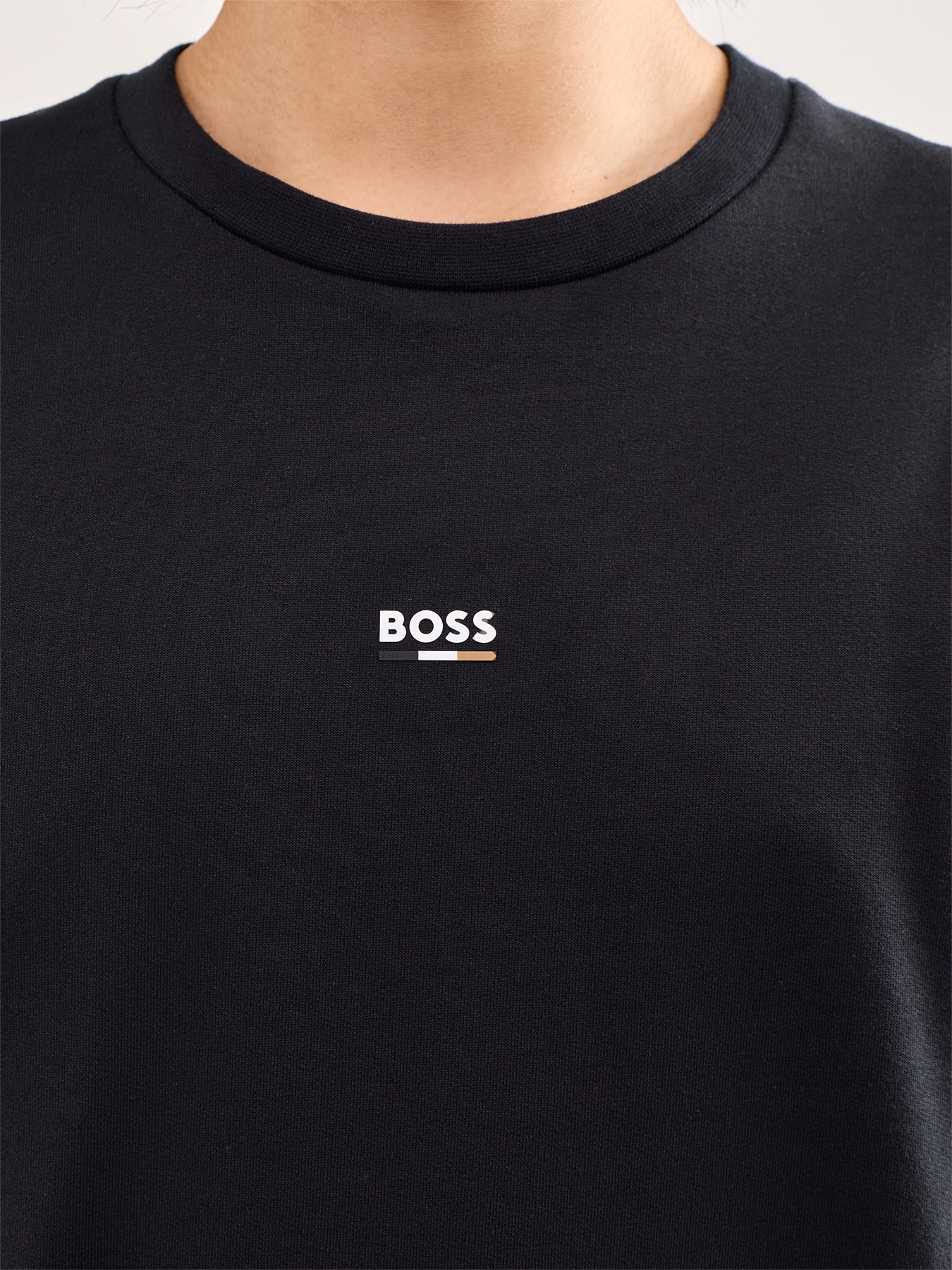 Iconic Cotton Sweatshirt Black
