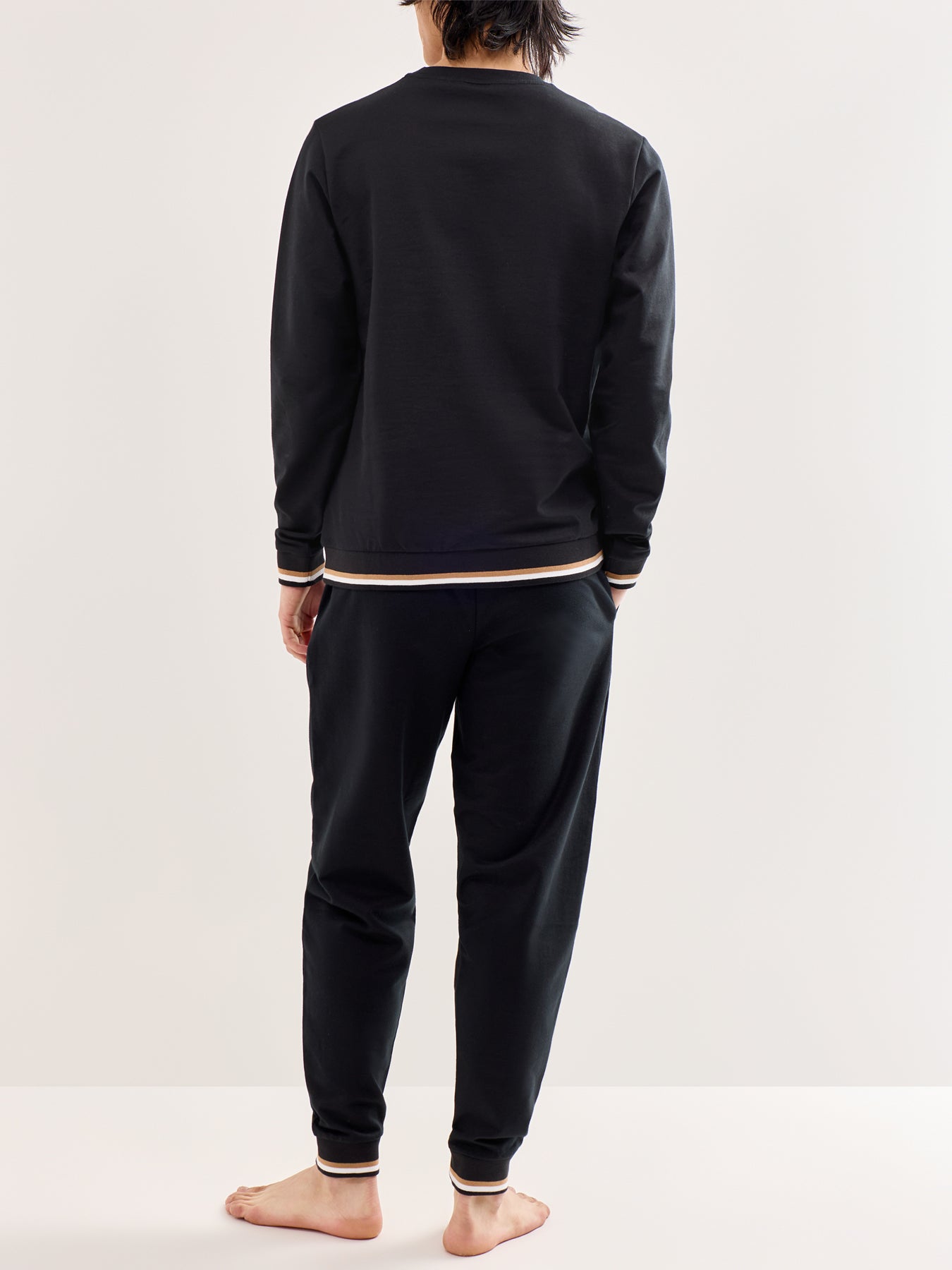 Iconic Cotton Sweatshirt Black