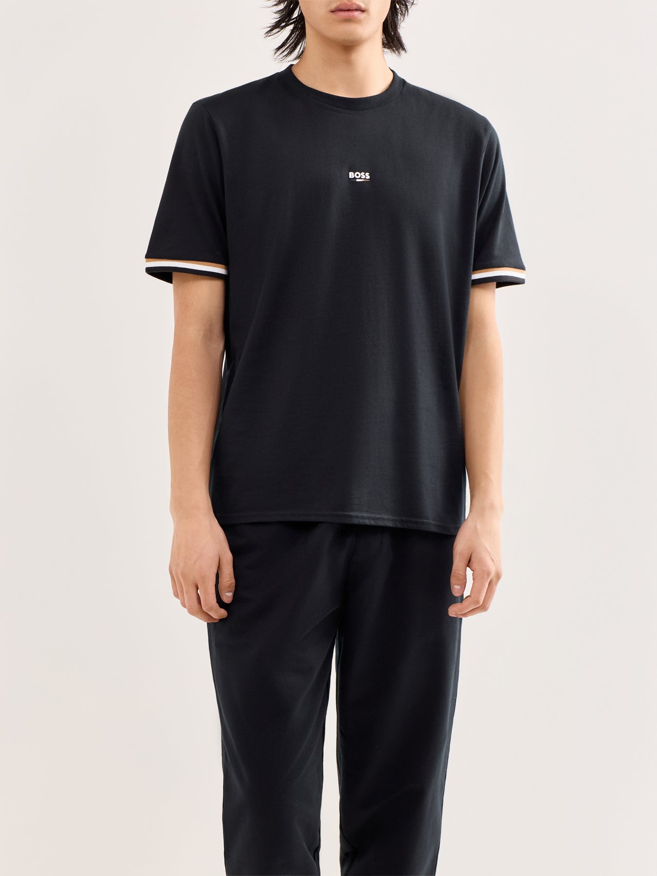 Iconic Cotton T-Shirt Black