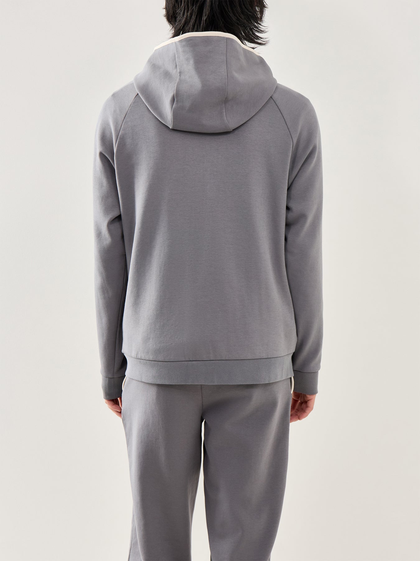 Sense Hooded Lounge Jacket Grey