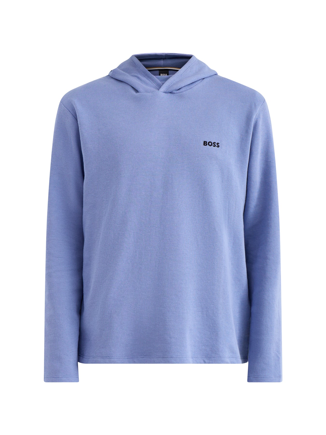 Waffle Long Sleeve Shirt Blue