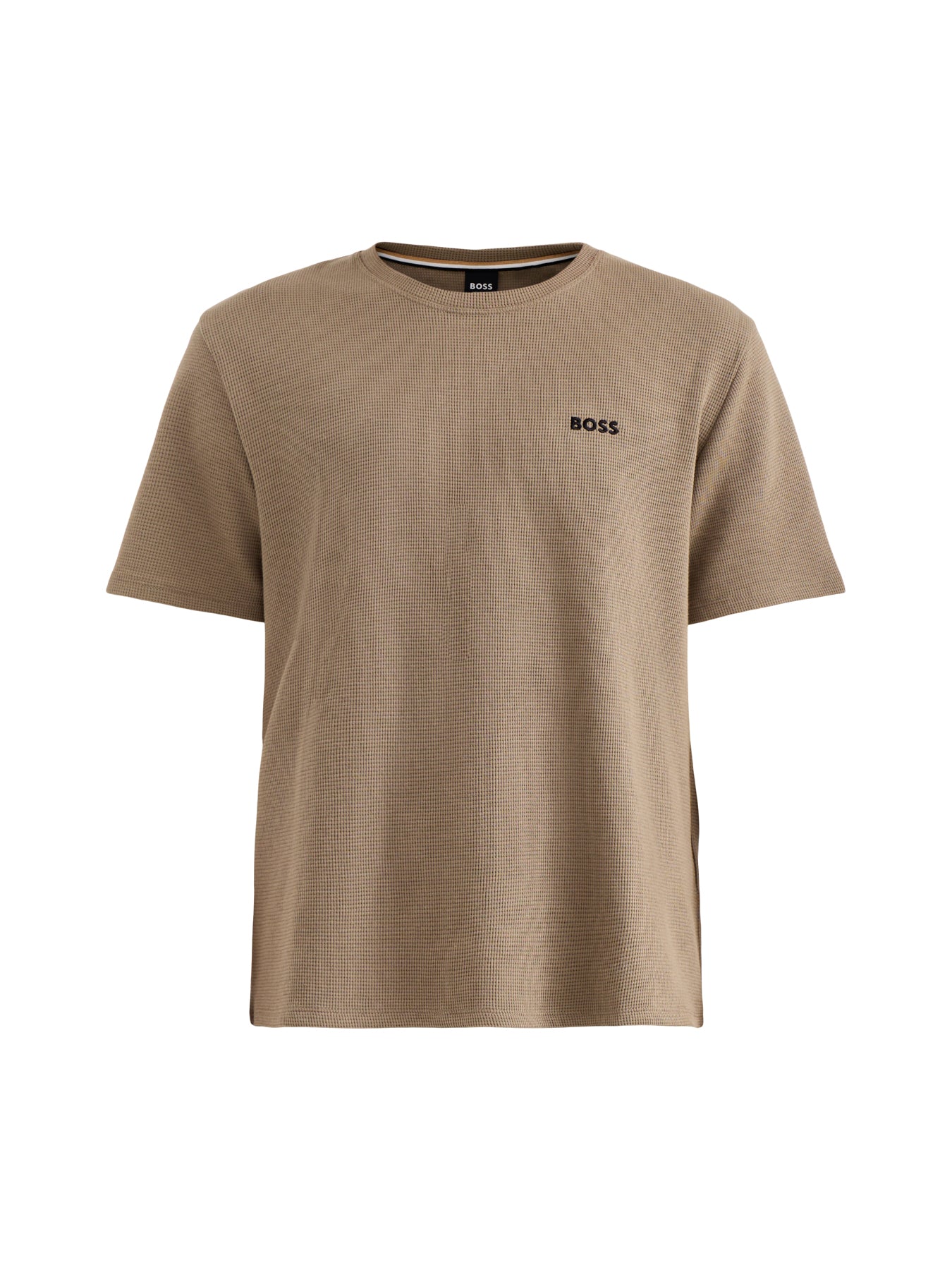 Waffle T Shirt Brown