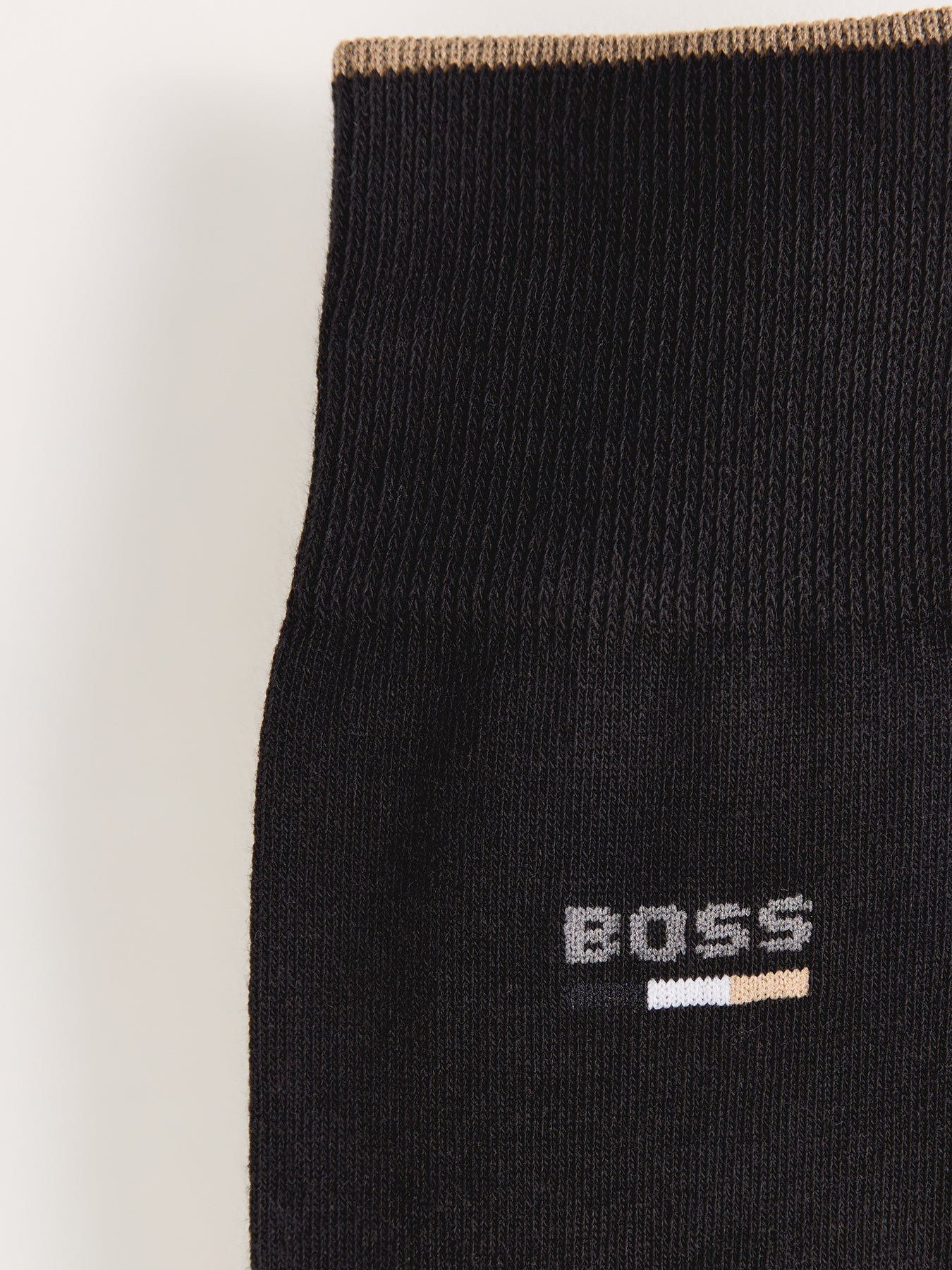 Iconic Logo Socks 2 Pack Black