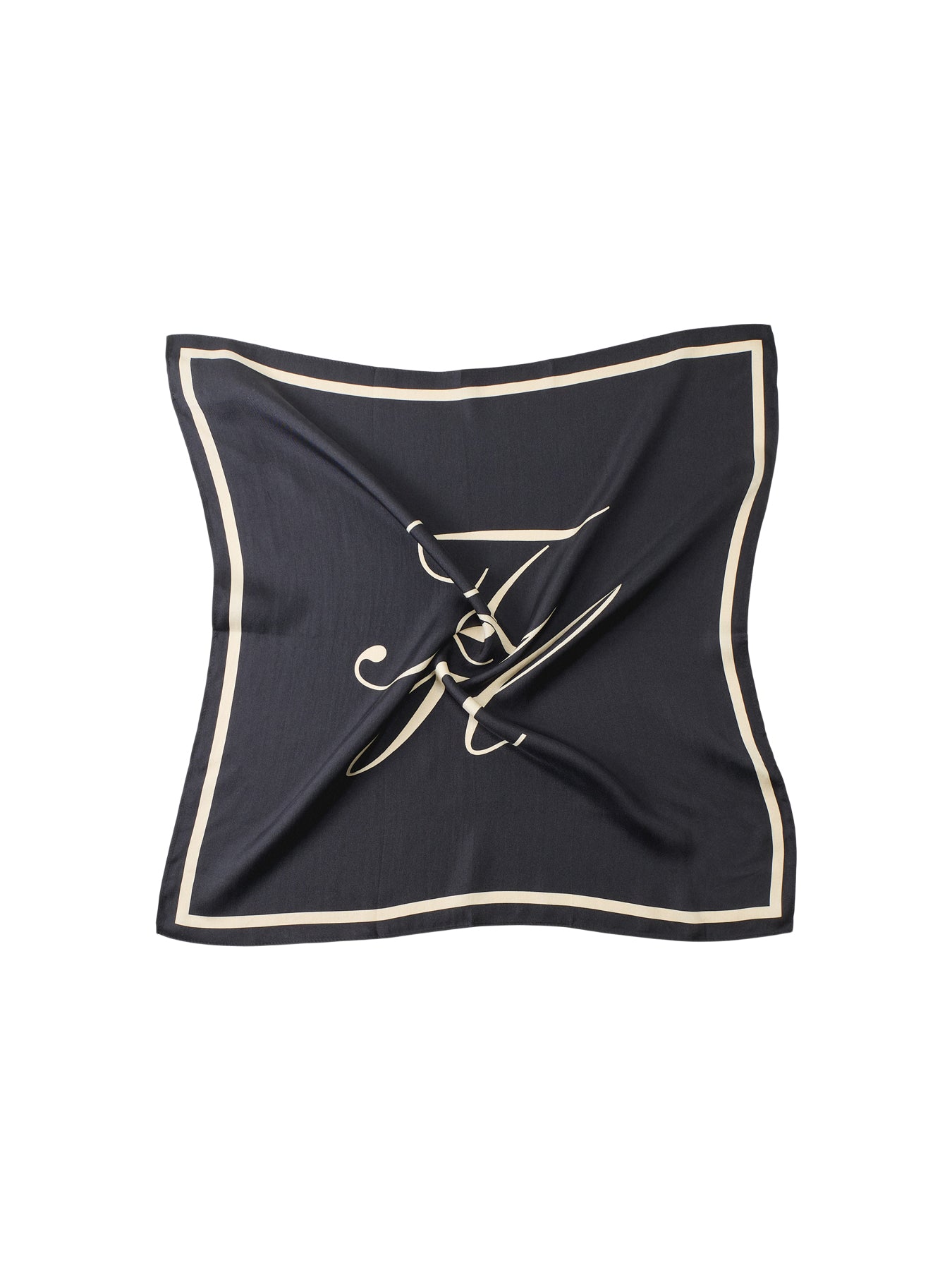 Tommy Script Silk Scarf
