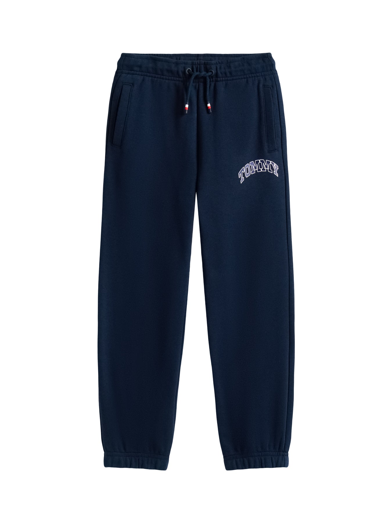Varsity Logo Print Fleece Joggers