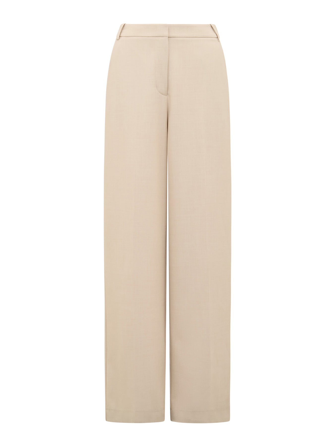 Lulu Wide Leg Pants Milk Marle Suit