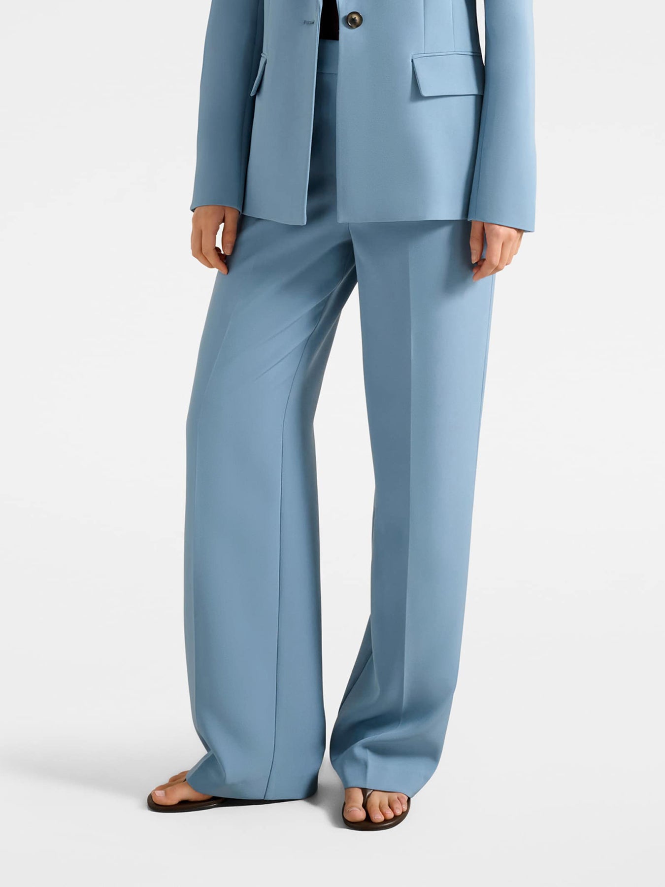 Ariel Straight Leg Pants Blue