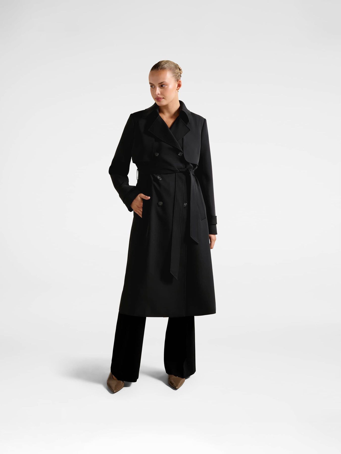 Delilah Soft Trench Coat