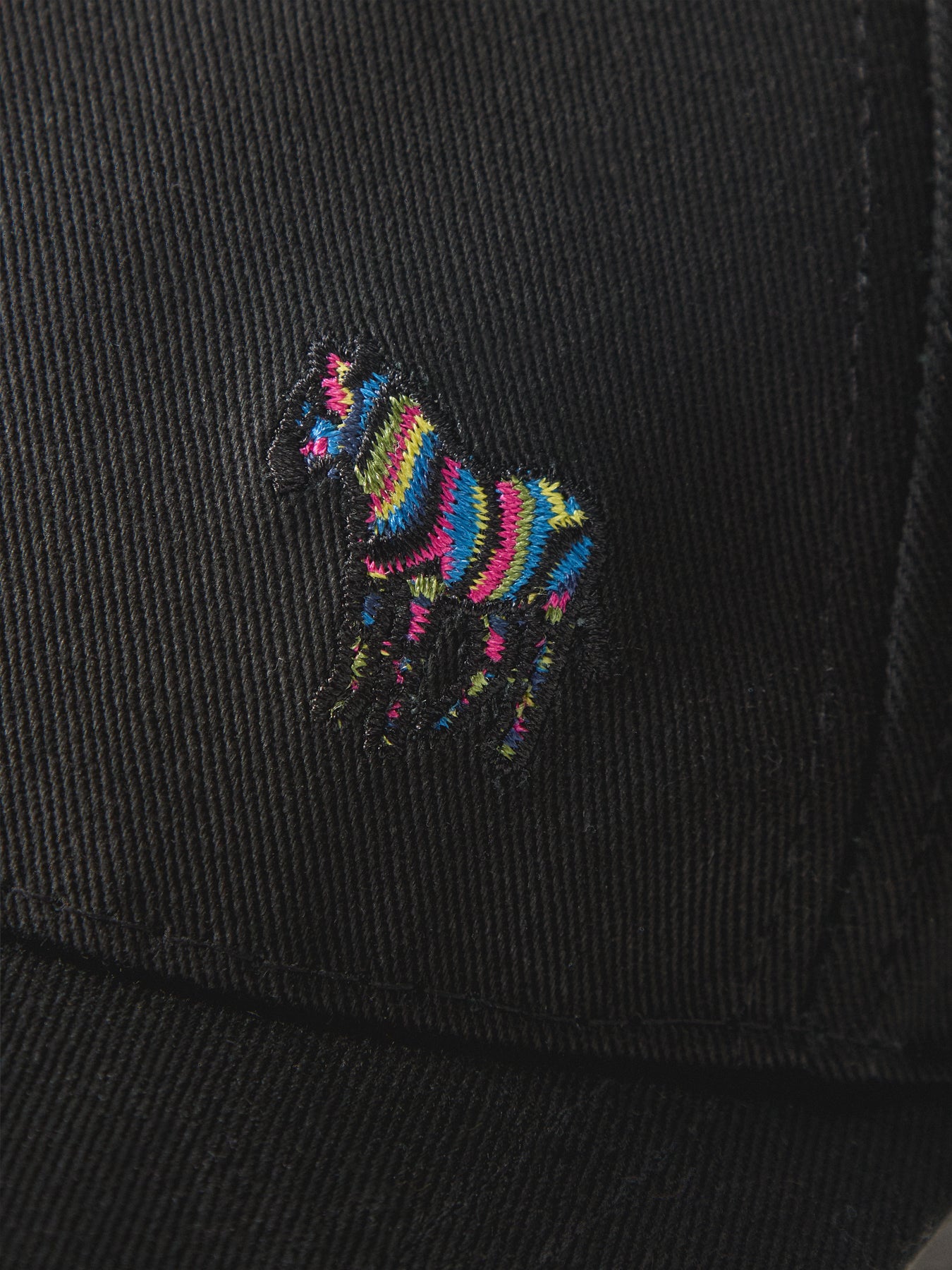 Zebra Logo Cap Black