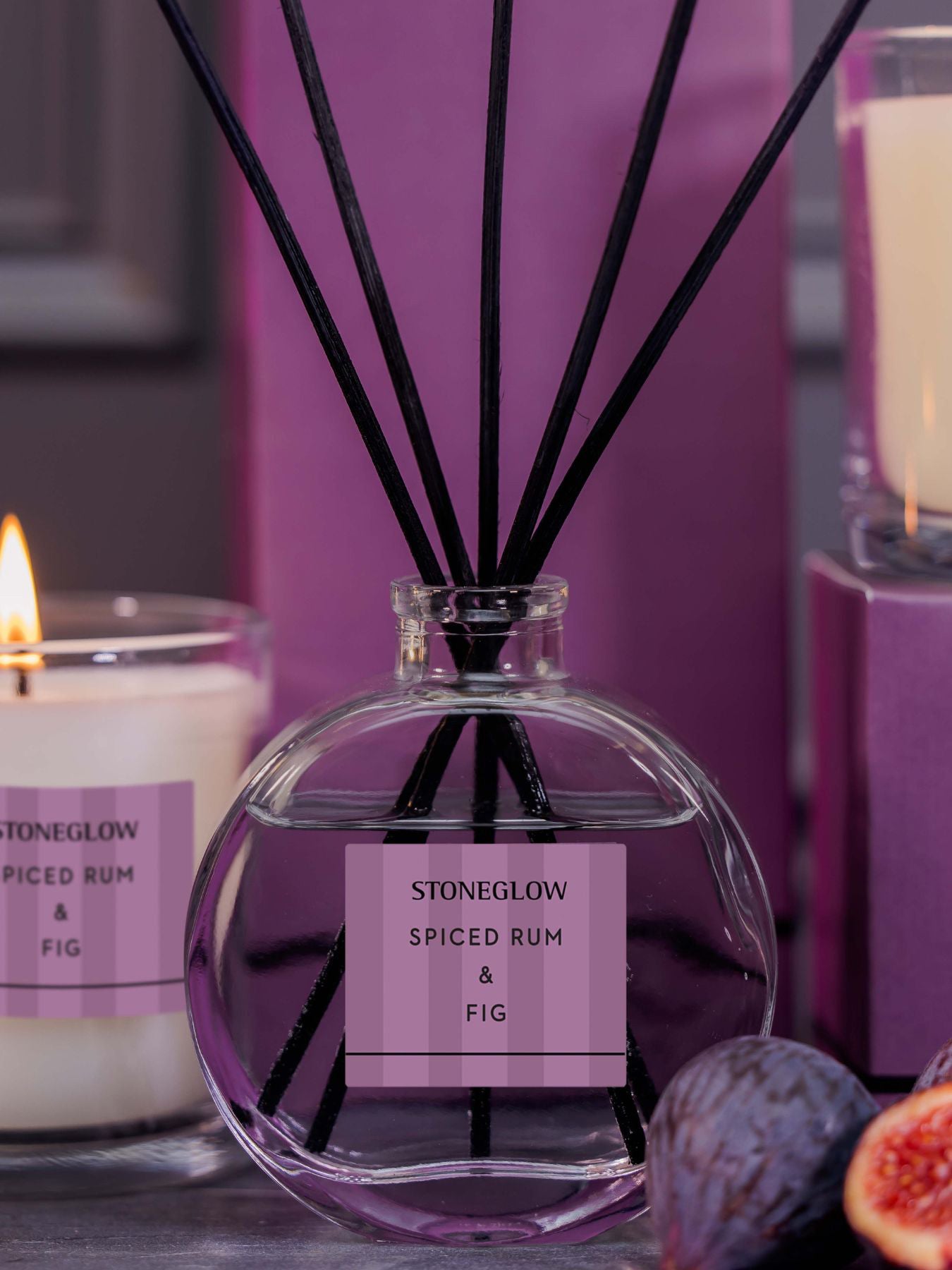 Modern Classics Spiced Rum & Fig Reed Diffuser