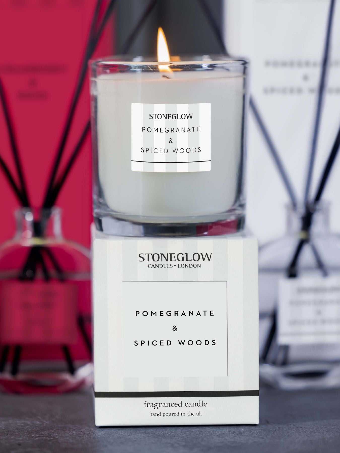 Modern Classics Pomegranate & Spiced Woods Candle