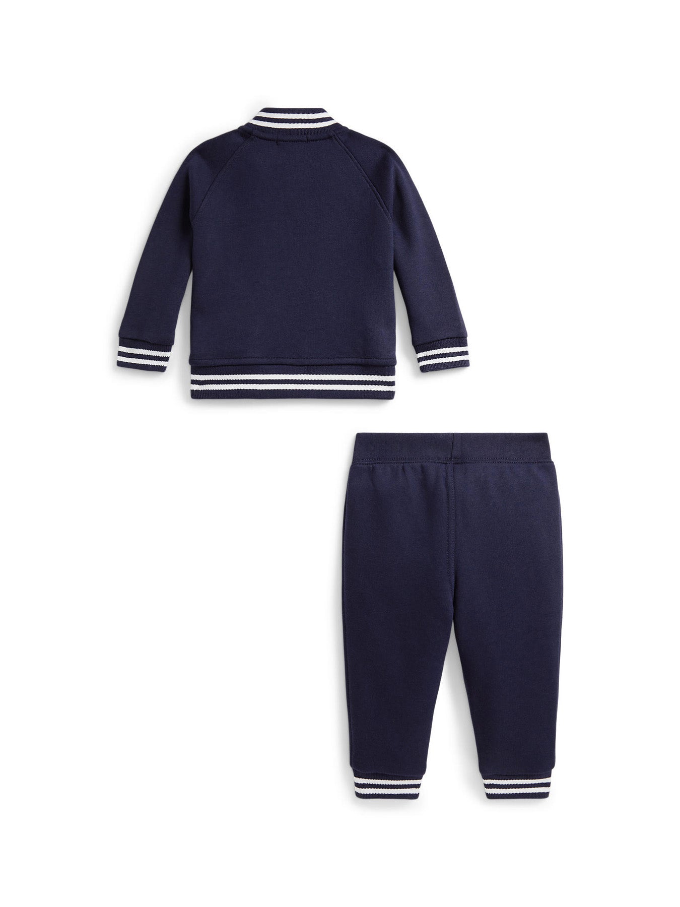 Babys' Knit Pant Set Navy
