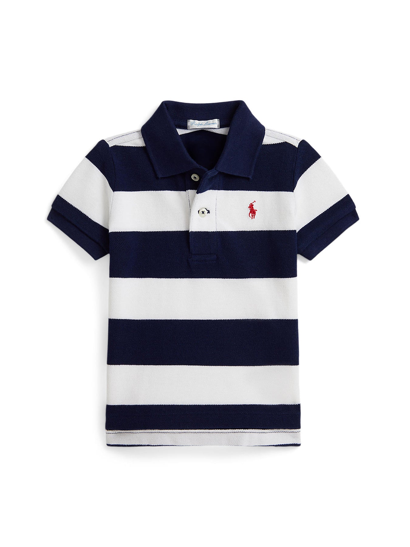Baby Knit Polo Navy