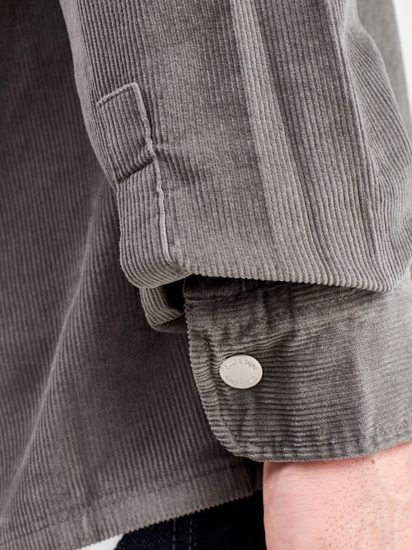 Alp Cord Shirt Jacket Green