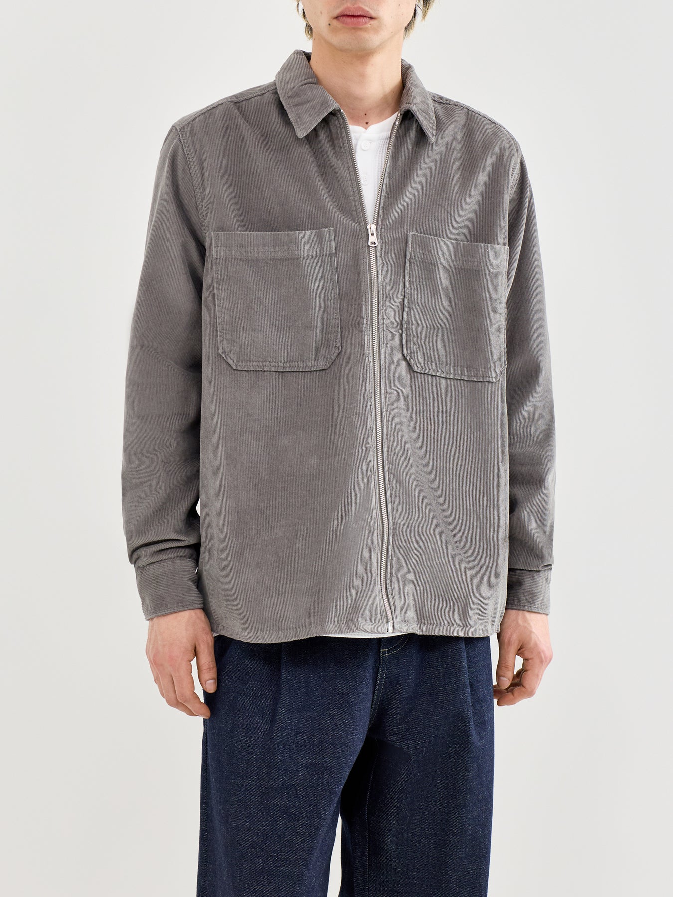 Alp Cord Shirt Jacket Green