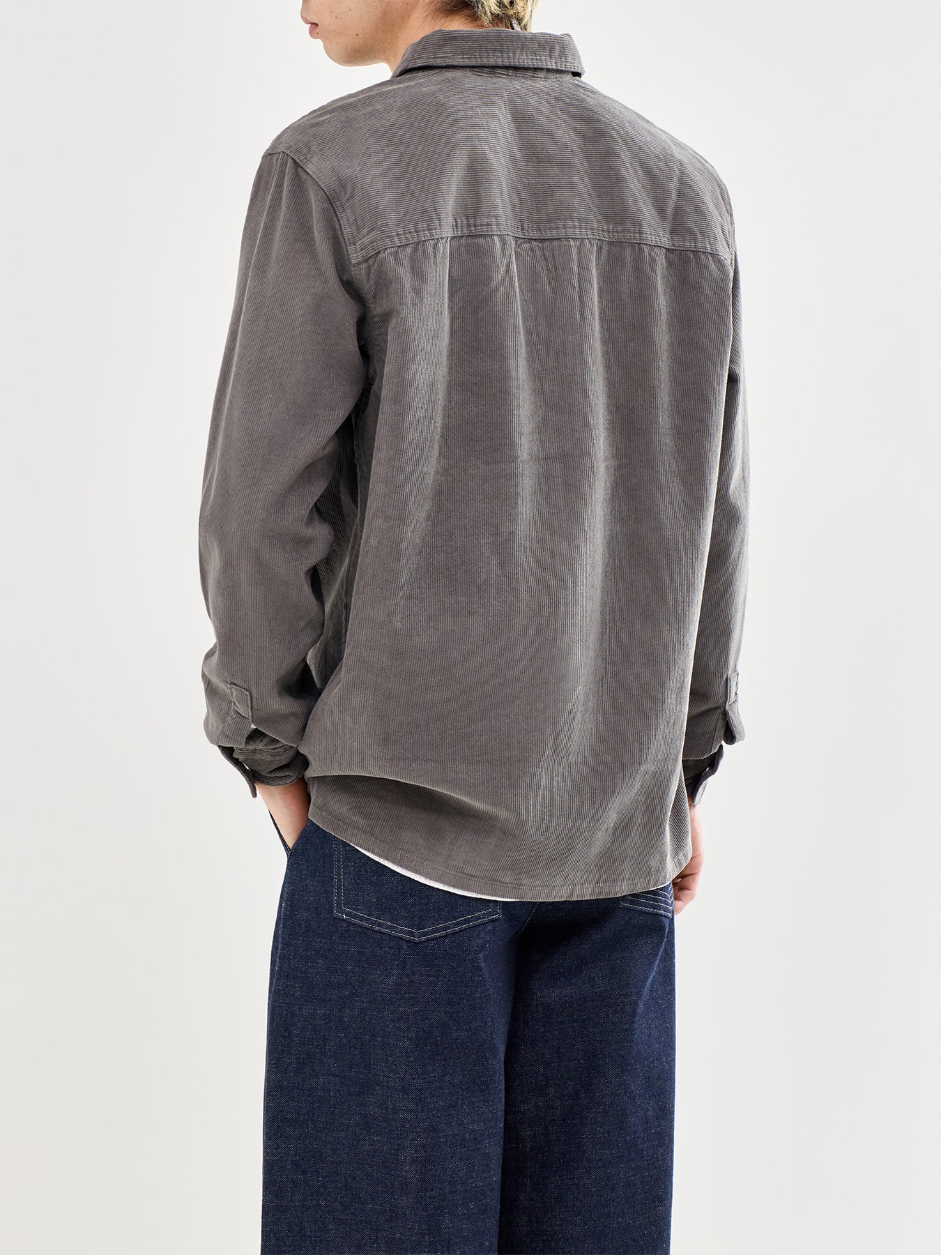 Alp Cord Shirt Jacket Green