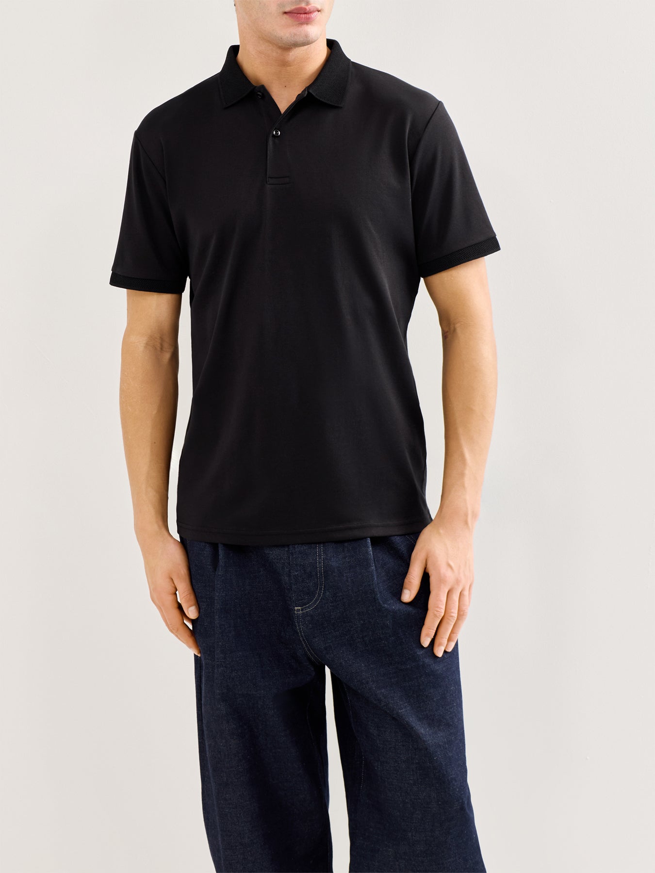 Slhfave Button Ss Polo Noos