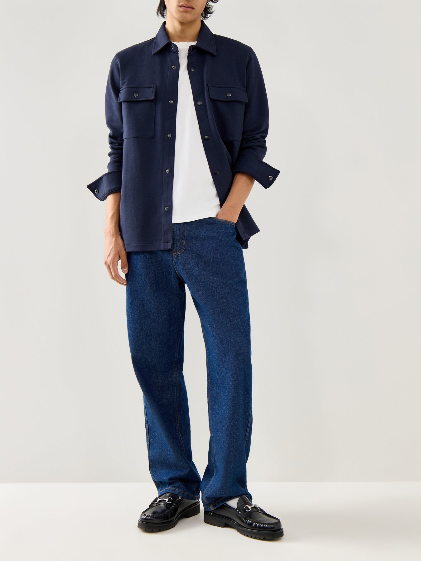 Jackie Sweat Jacket Navy Blazer