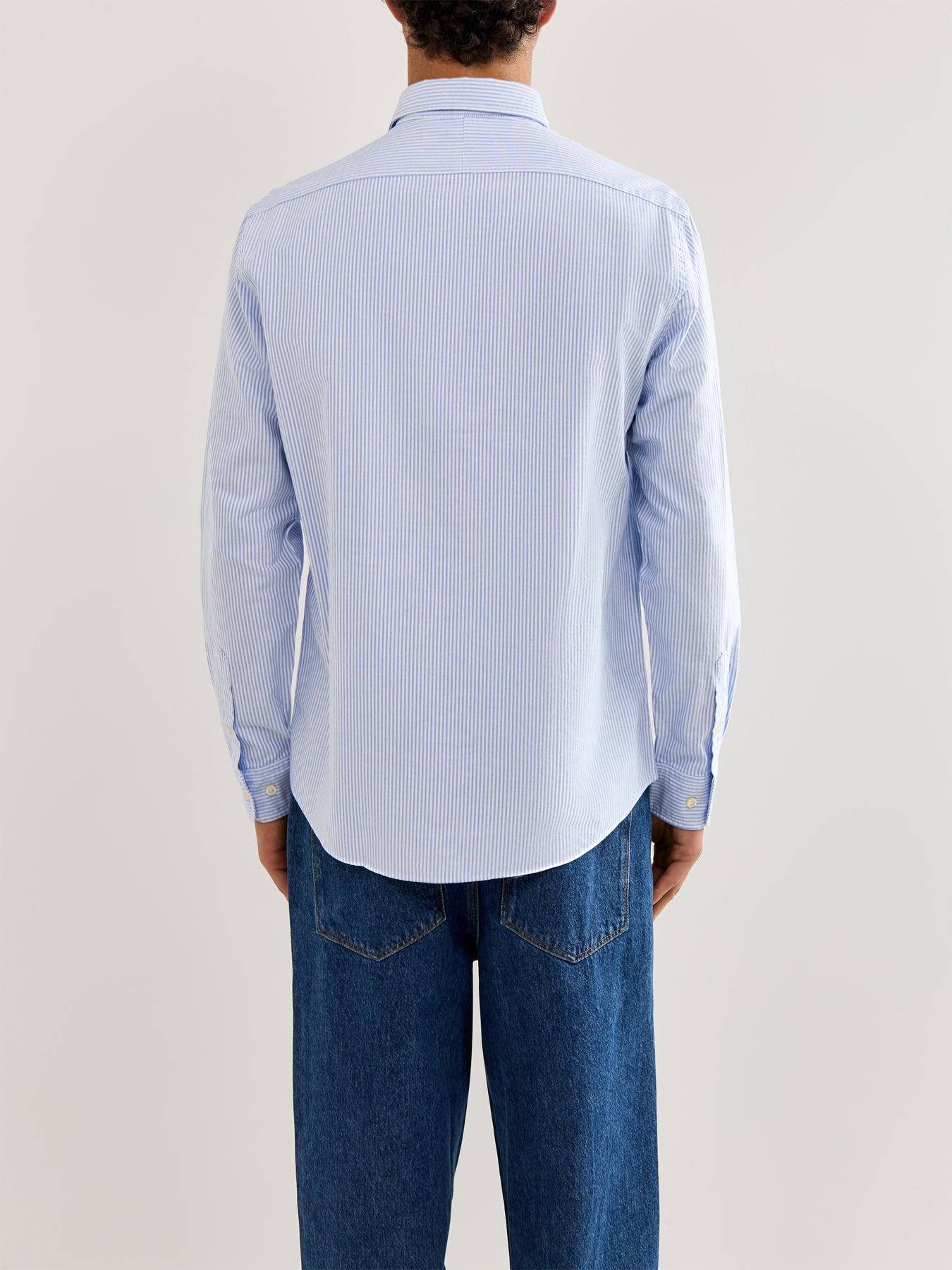 Oxford Shirt Sky Stripe