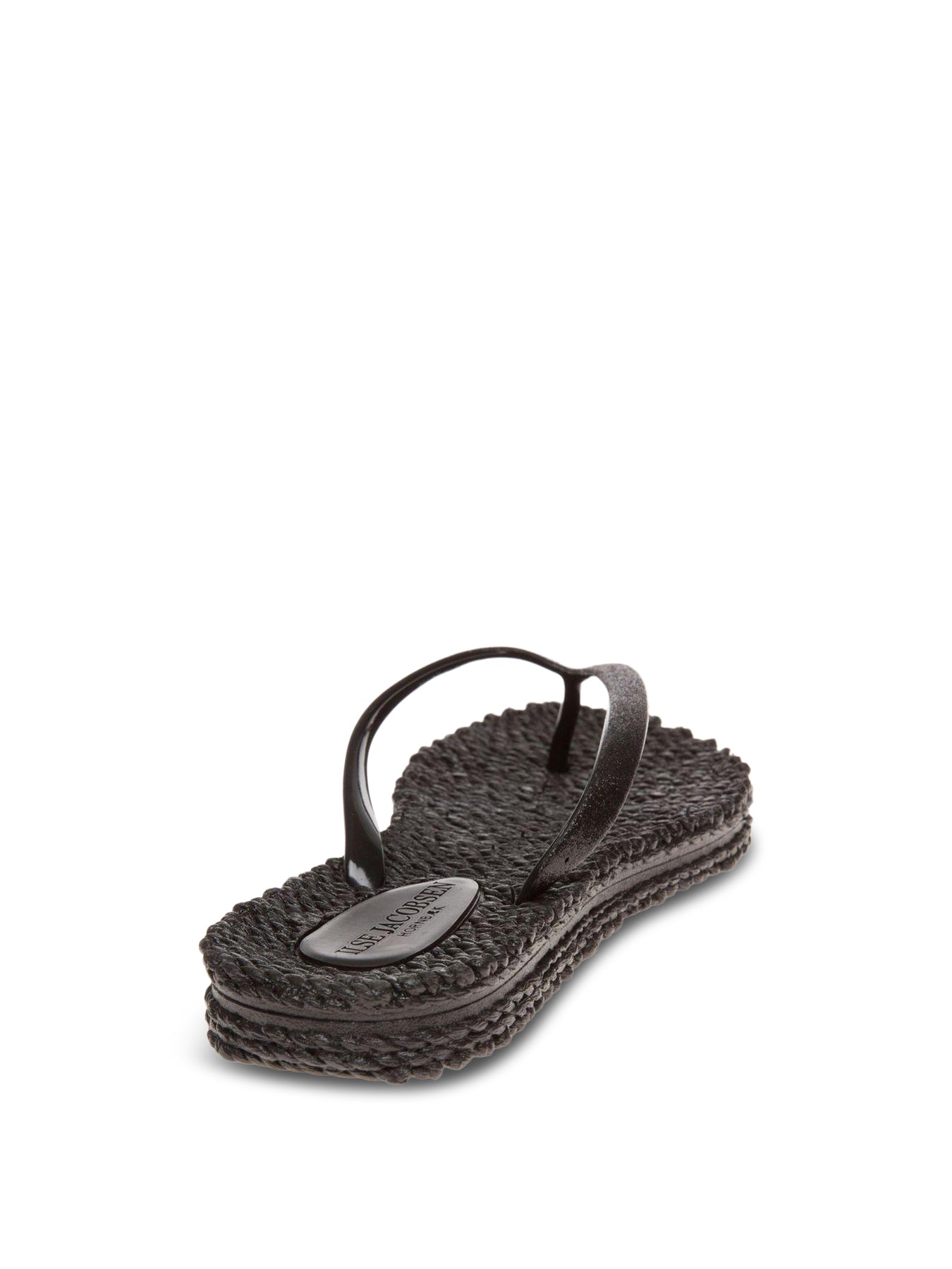 Cheerful Rubber Sandals Black
