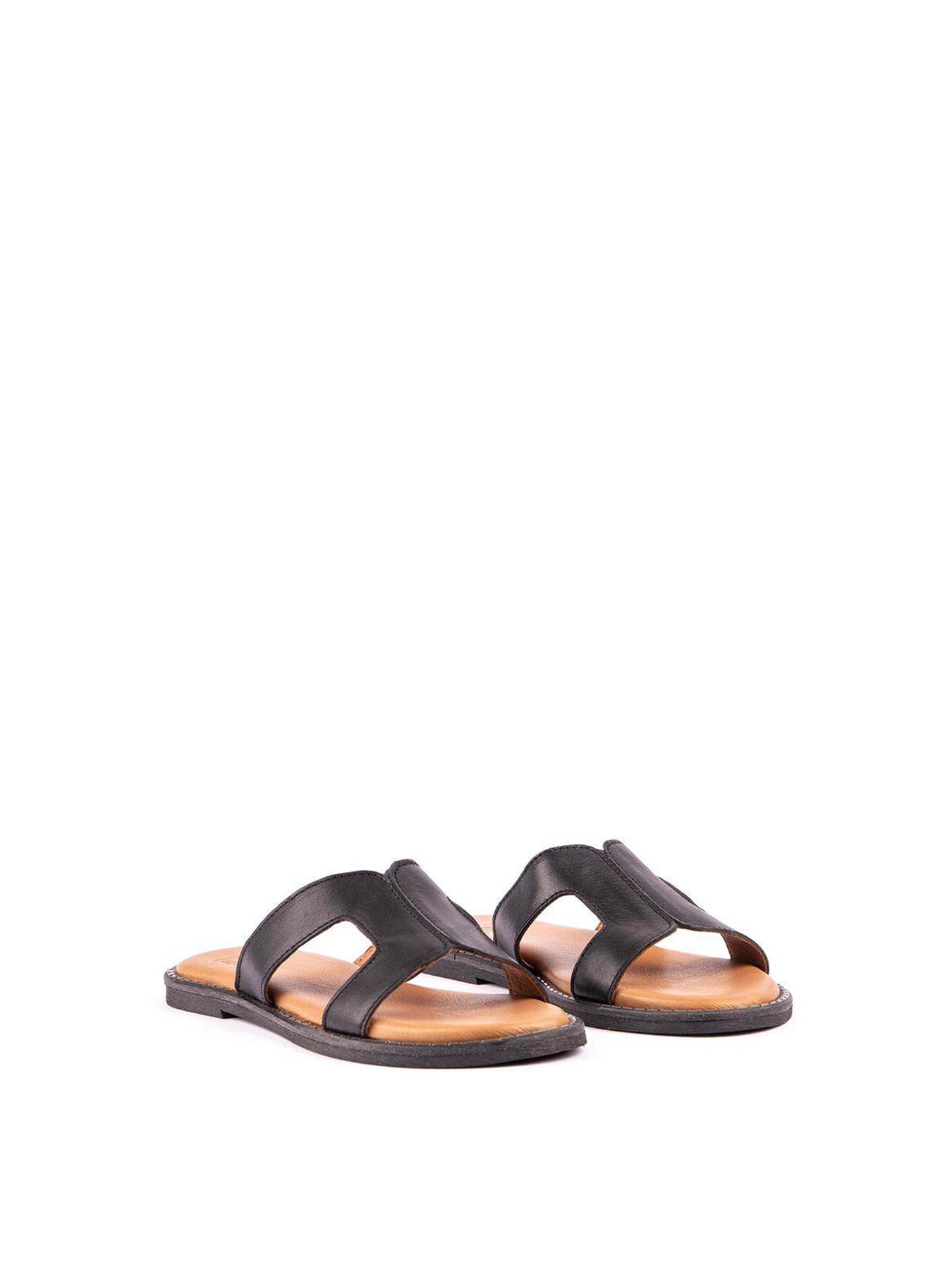 Sole Noor Slide Sandals Black