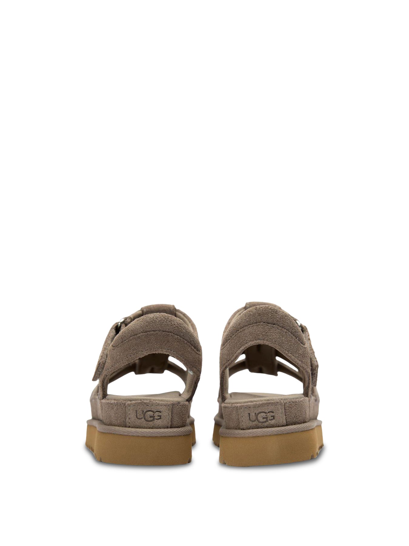 Womens Ugg Golden Star Strap Sandals Smoke