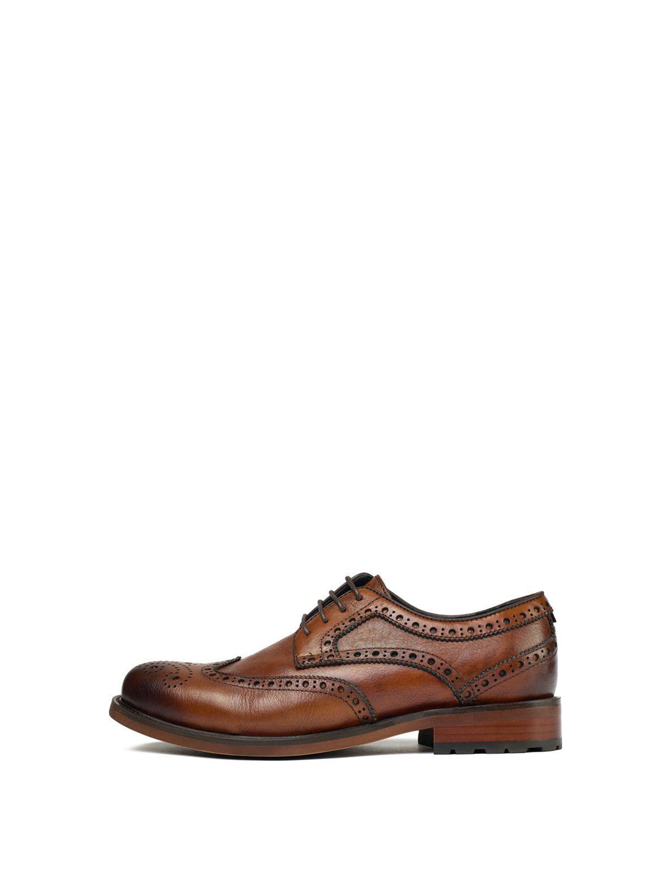 Caliper Brogue Shoes Tan