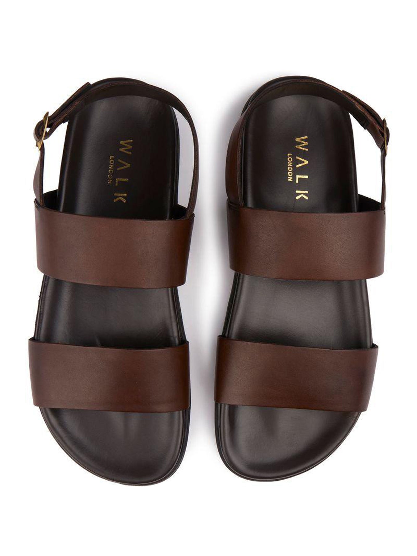 Jackson Leather Sandals Brown