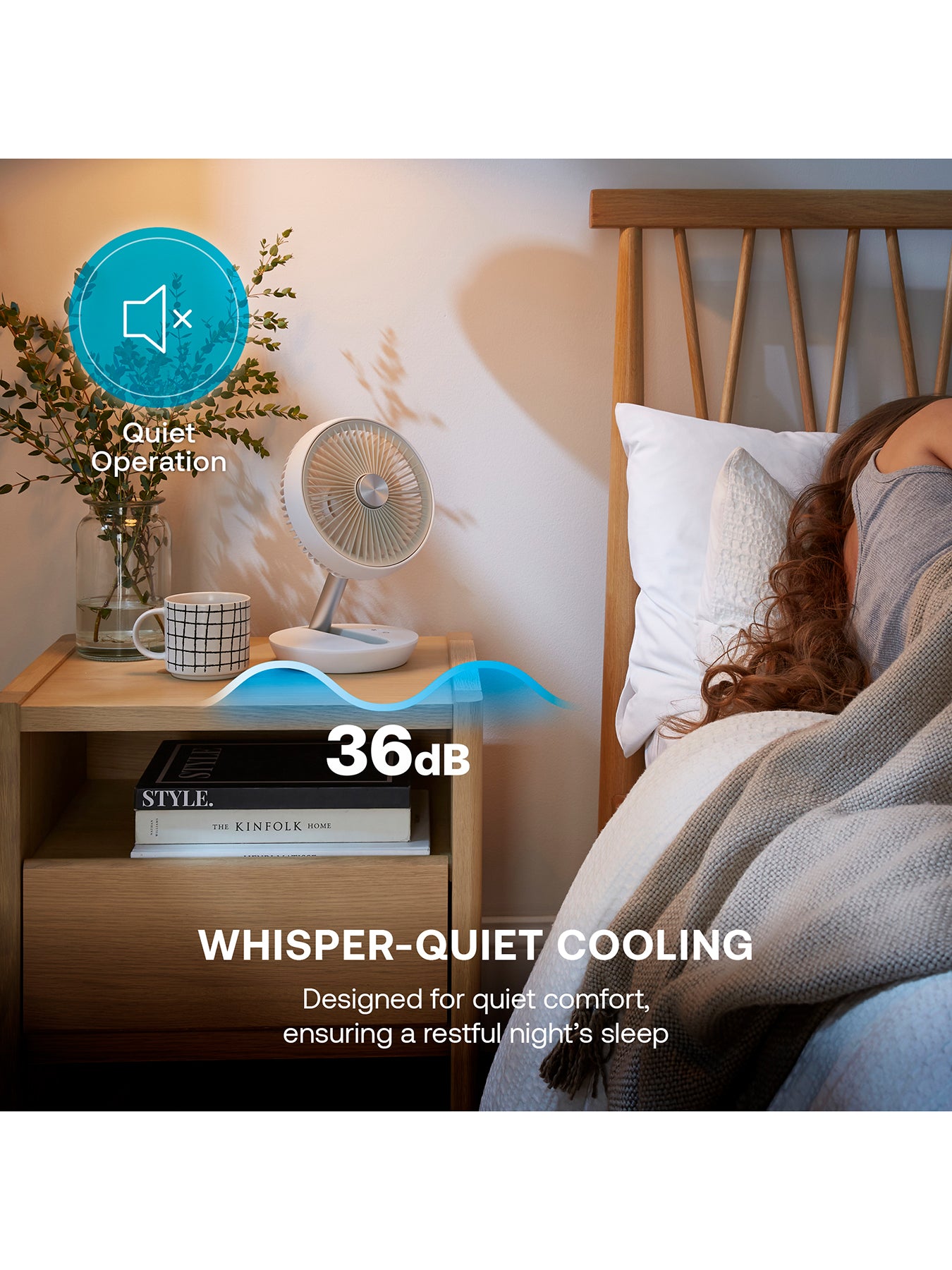 Rechargeable Desk Fan