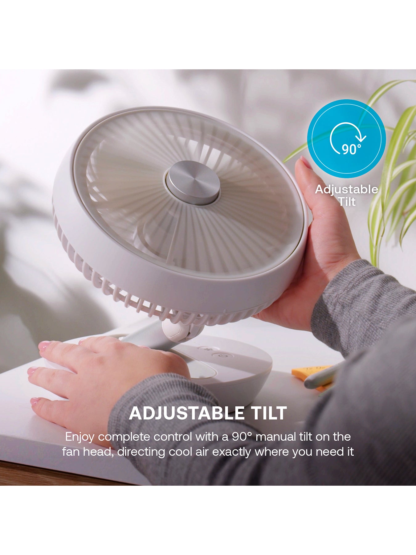 Rechargeable Desk Fan