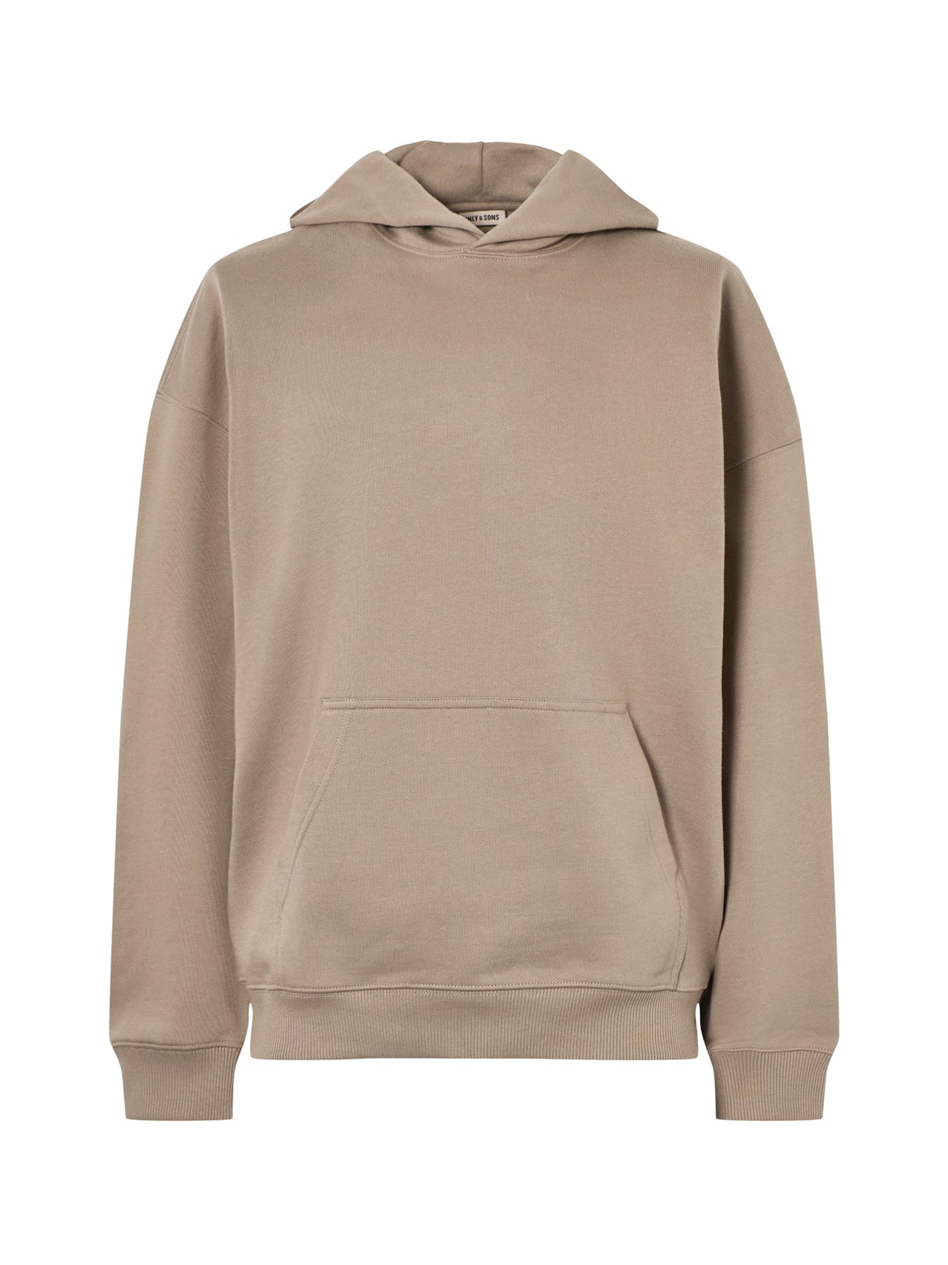 Lucas Oversized Long Sleeve Hoodie Grey
