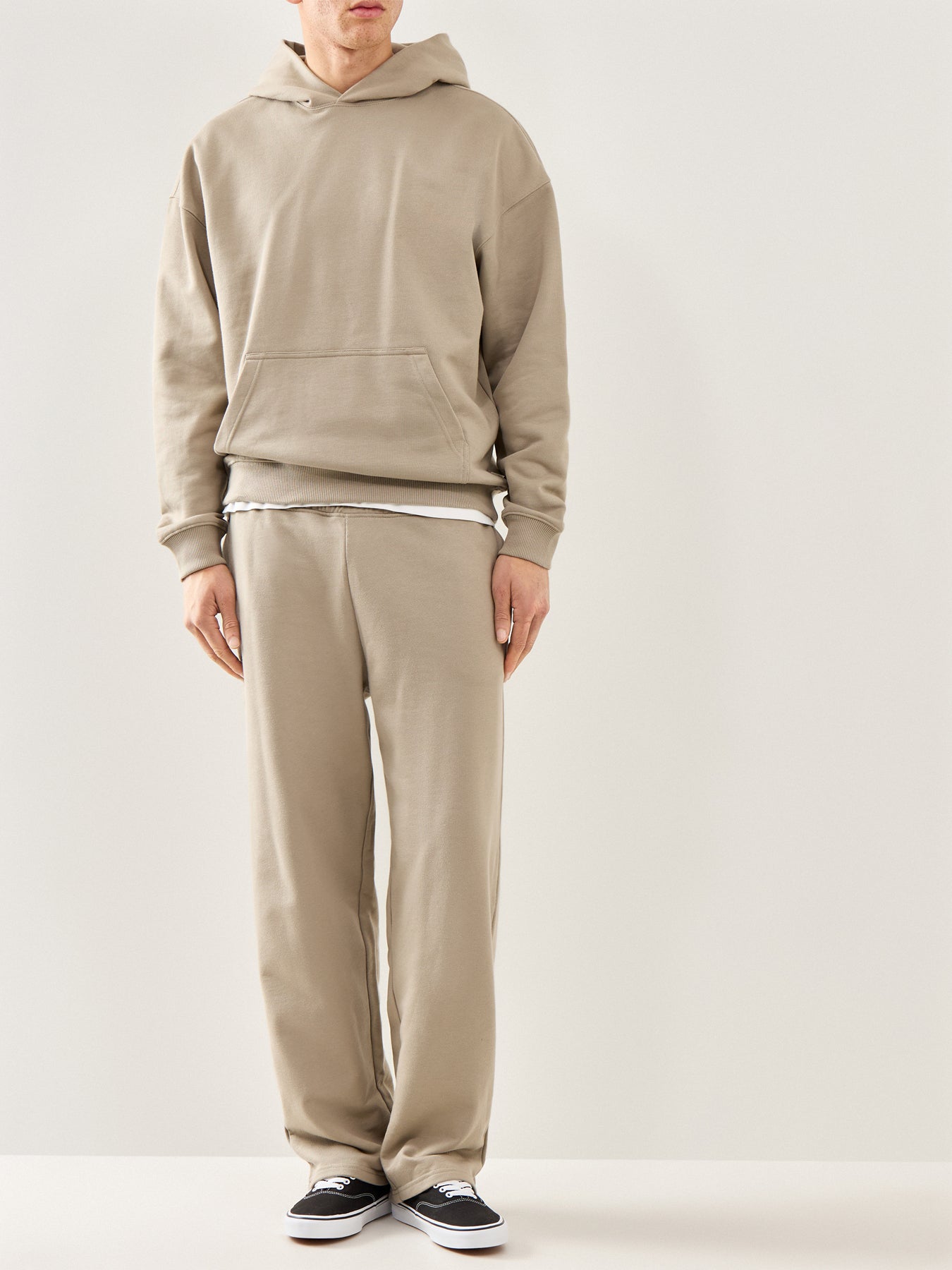 Lucas Oversized Long Sleeve Hoodie Grey