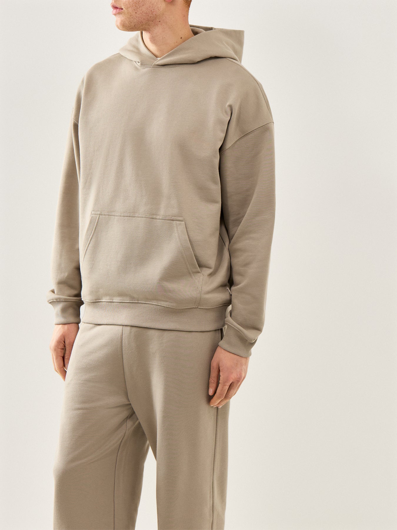 Lucas Oversized Long Sleeve Hoodie Grey