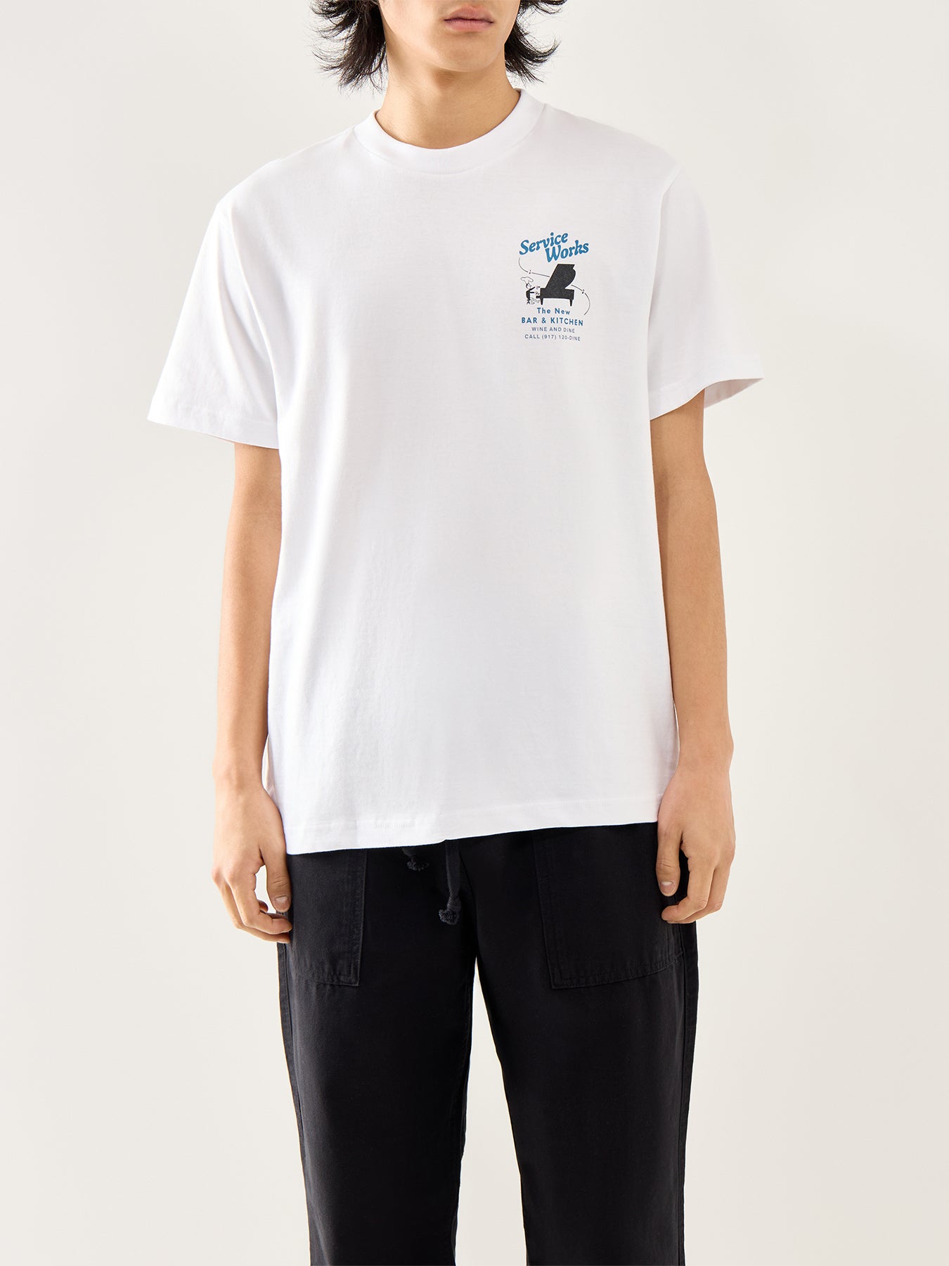 Bar + Kitchen Tee White