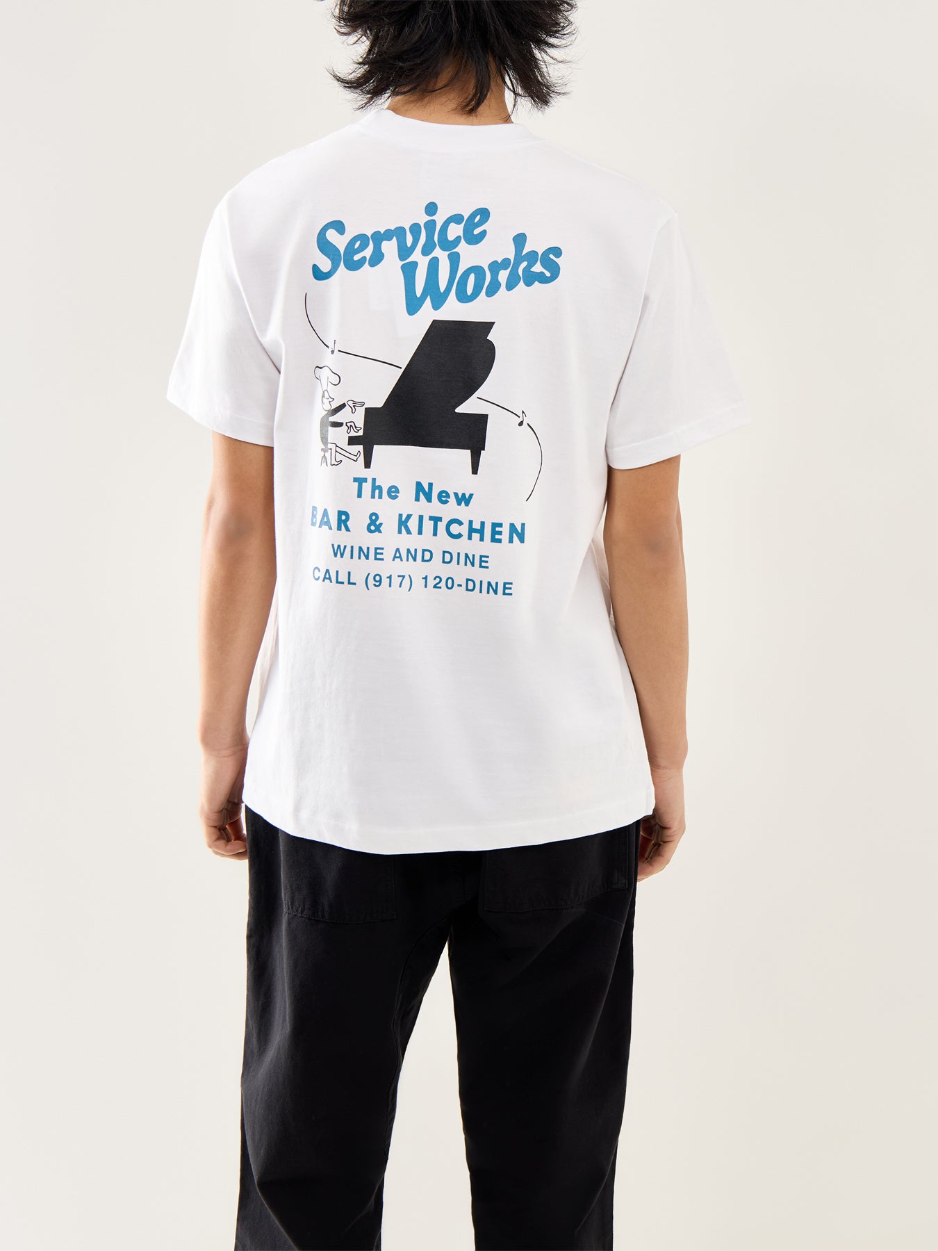 Bar + Kitchen Tee White